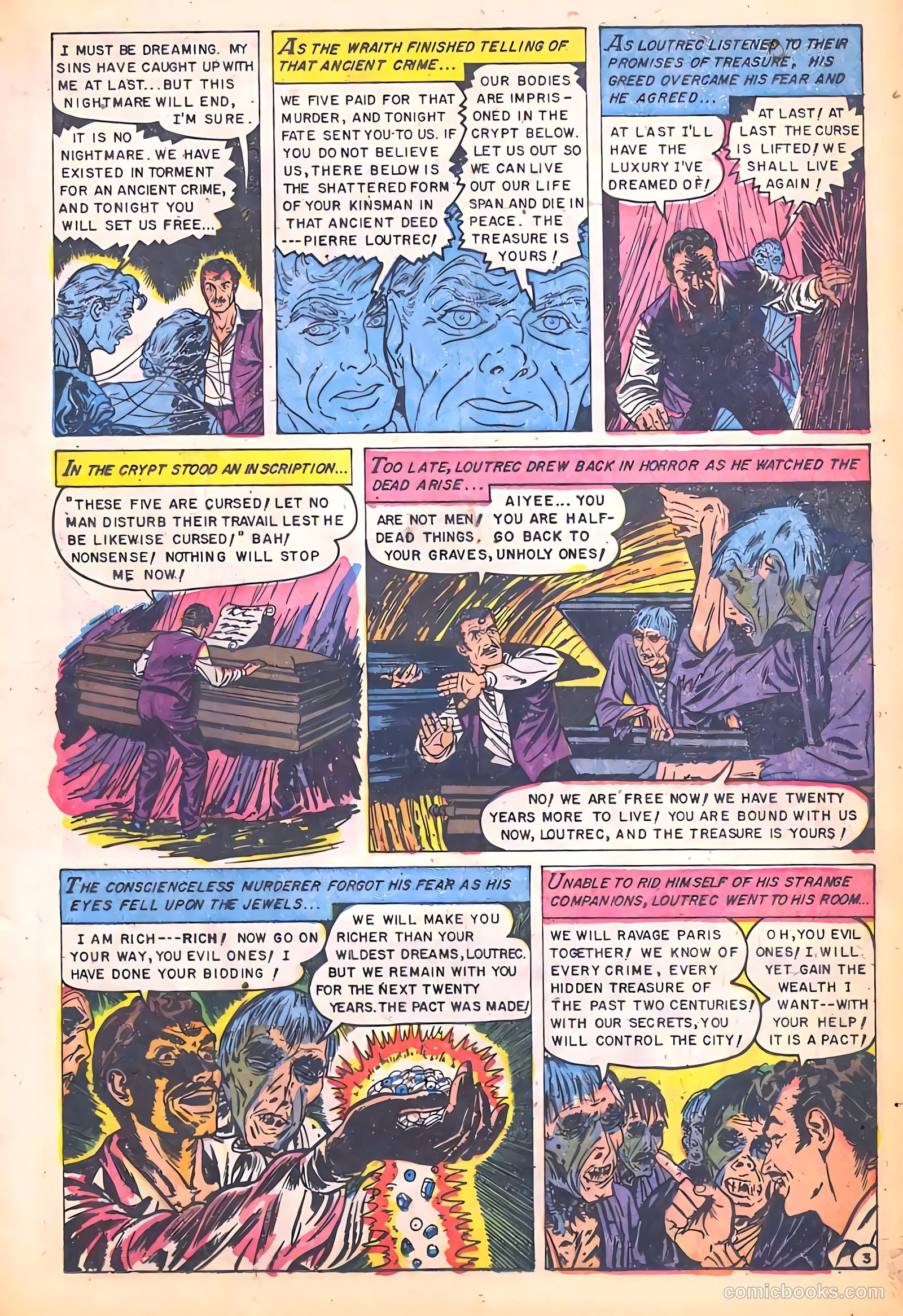 Web of Mystery #21 (1953) — page 13 of 36