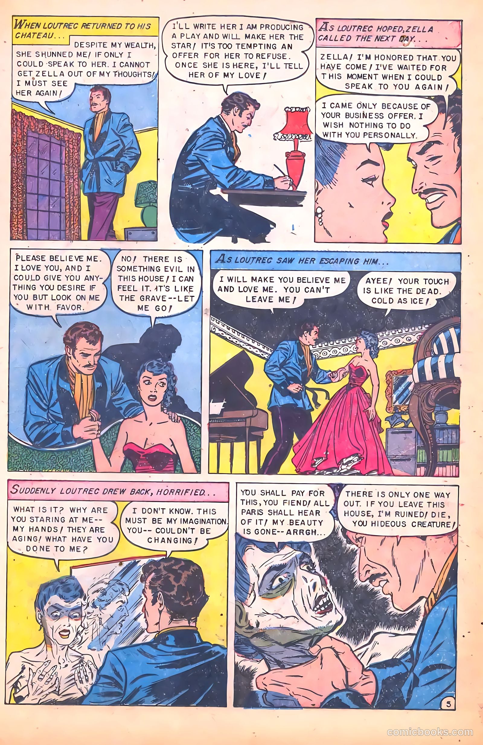 Web of Mystery #21 (1953) — page 15 of 36