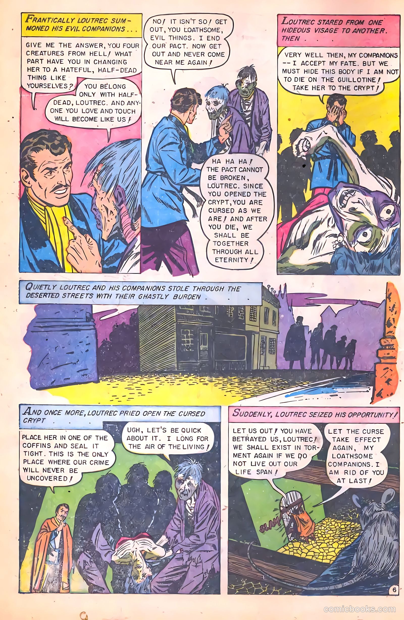 Web of Mystery #21 (1953) — page 16 of 36