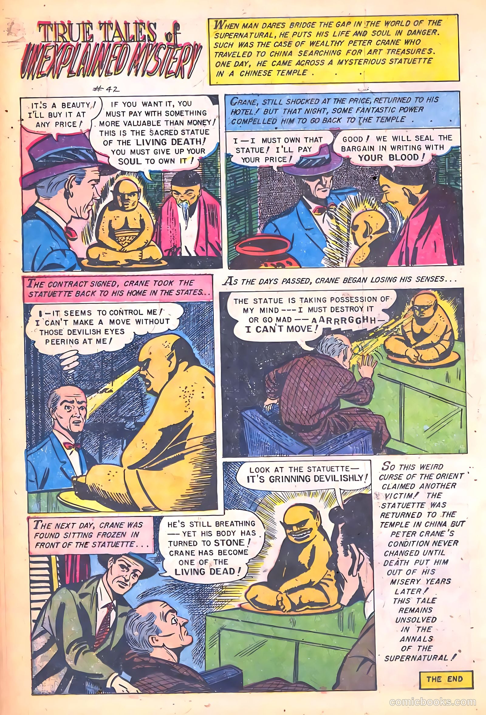 Web of Mystery #21 (1953) — page 18 of 36