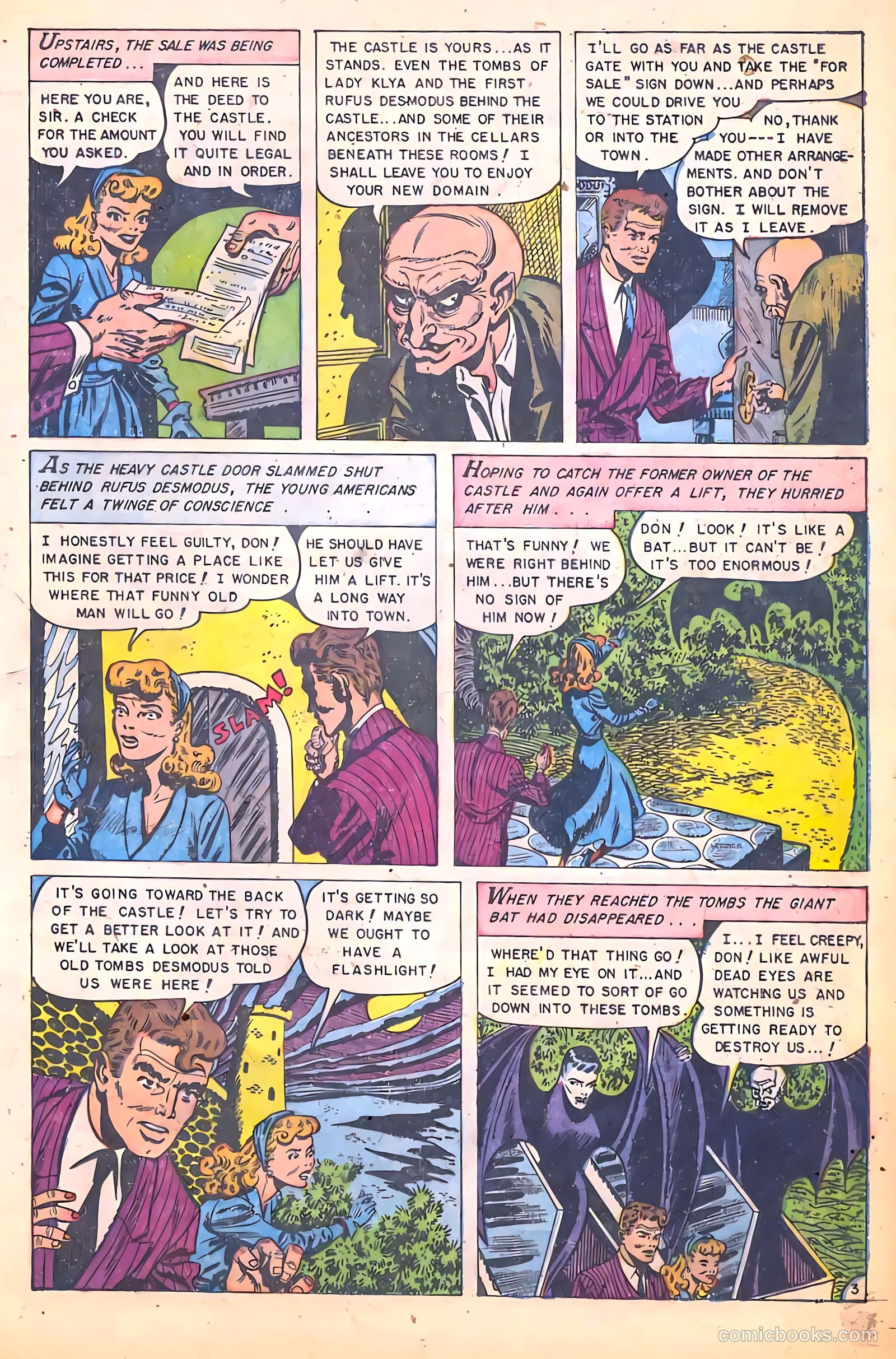 Web of Mystery #21 (1953) — page 21 of 36