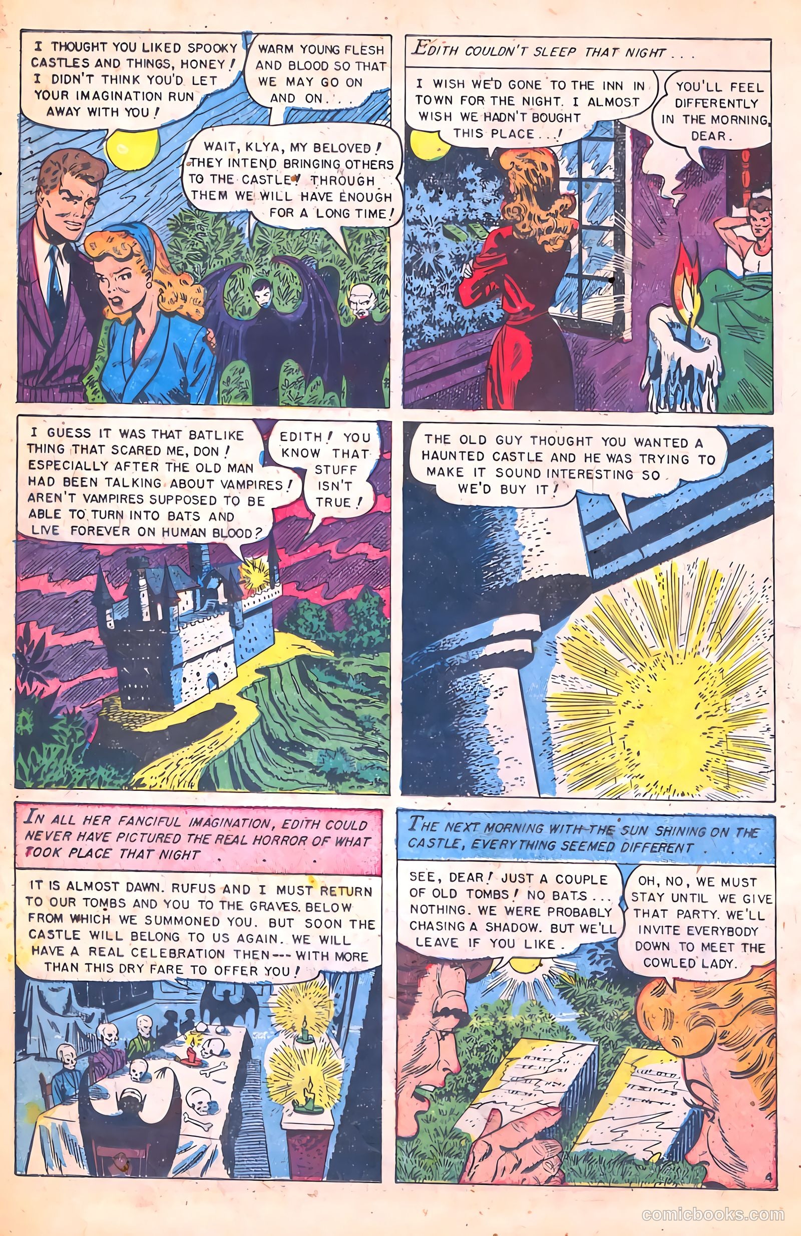 Web of Mystery #21 (1953) — page 22 of 36