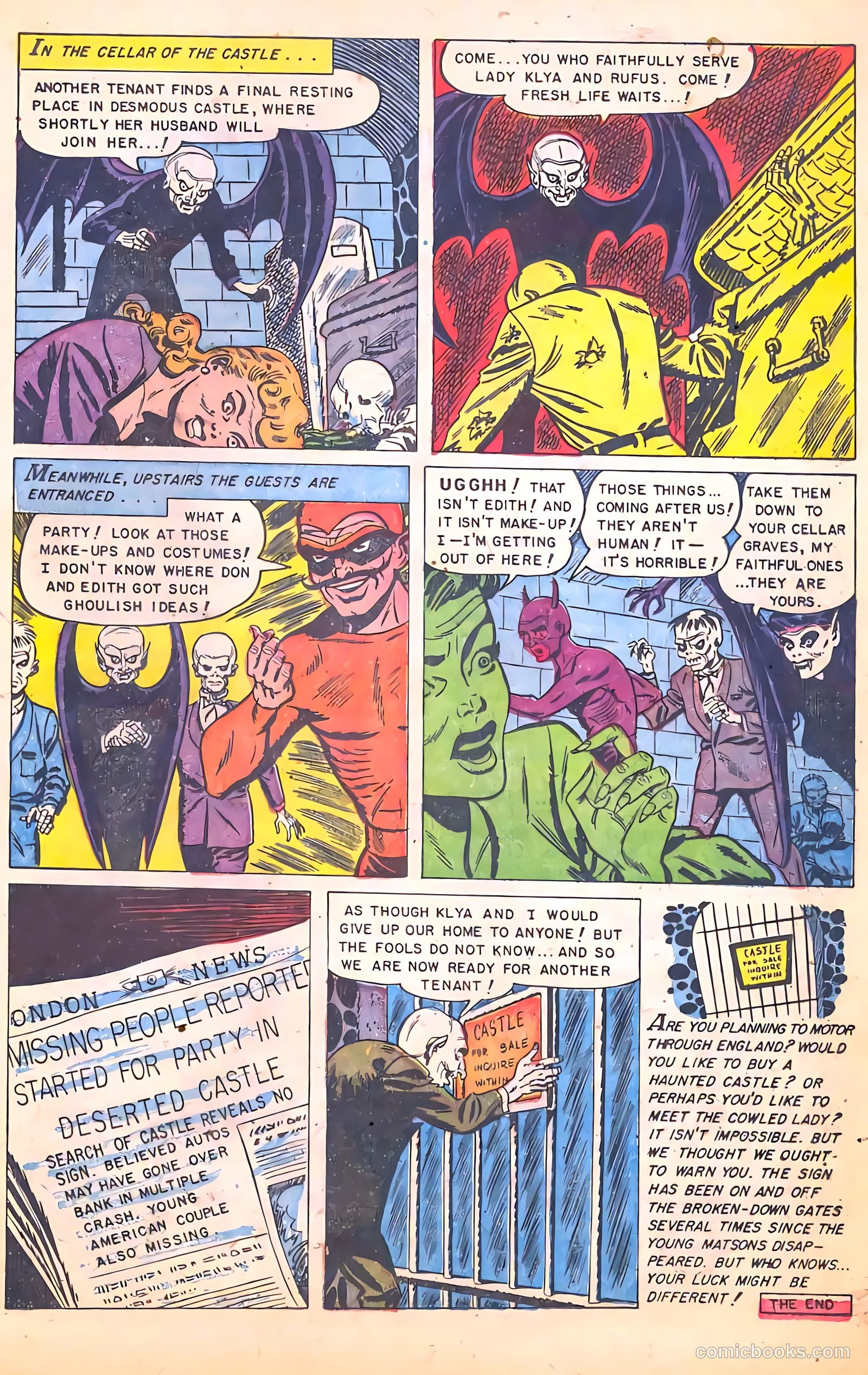 Web of Mystery #21 (1953) — page 25 of 36