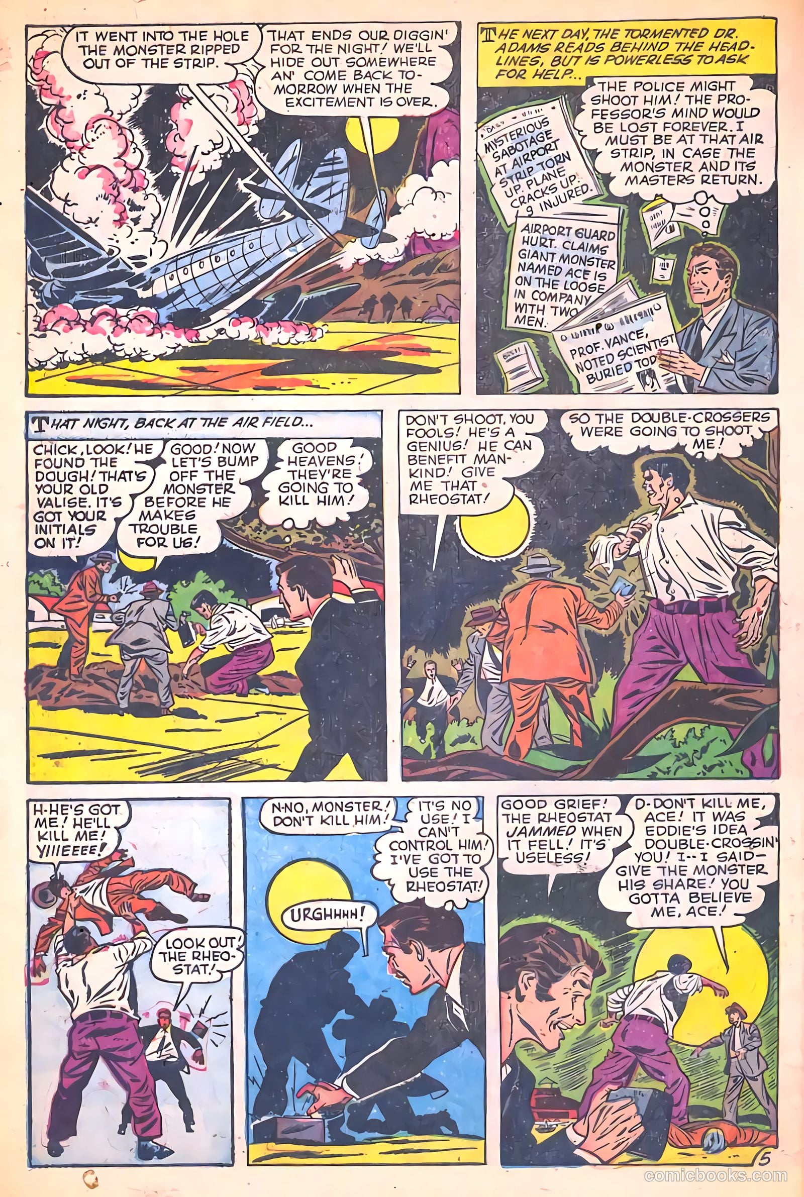 Web of Mystery #21 (1953) — page 32 of 36