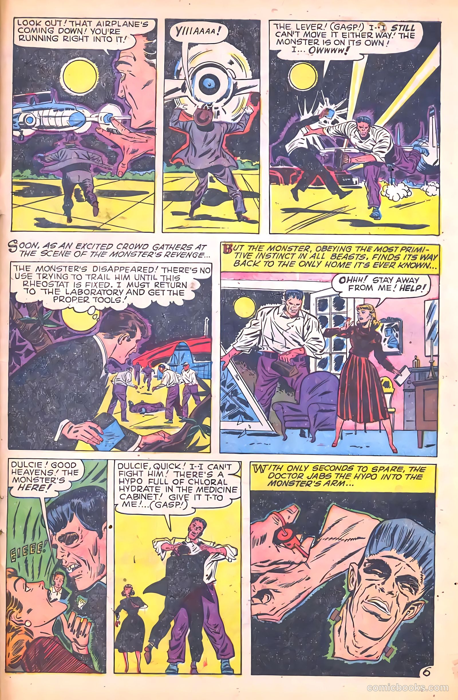 Web of Mystery #21 (1953) — page 33 of 36