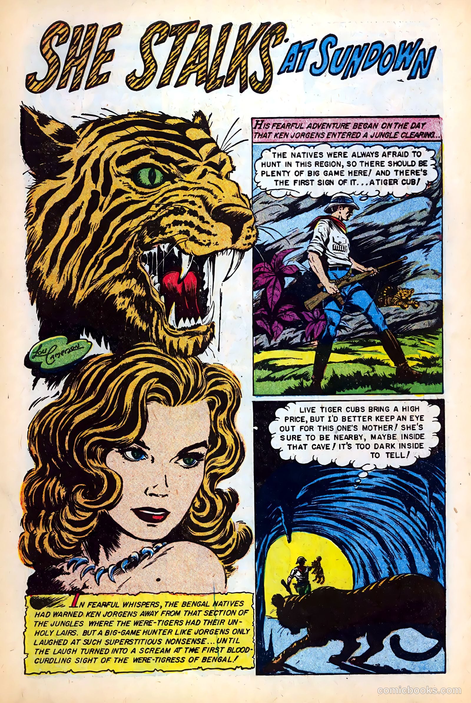 Web of Mystery #22 (1954) — page 3 of 36