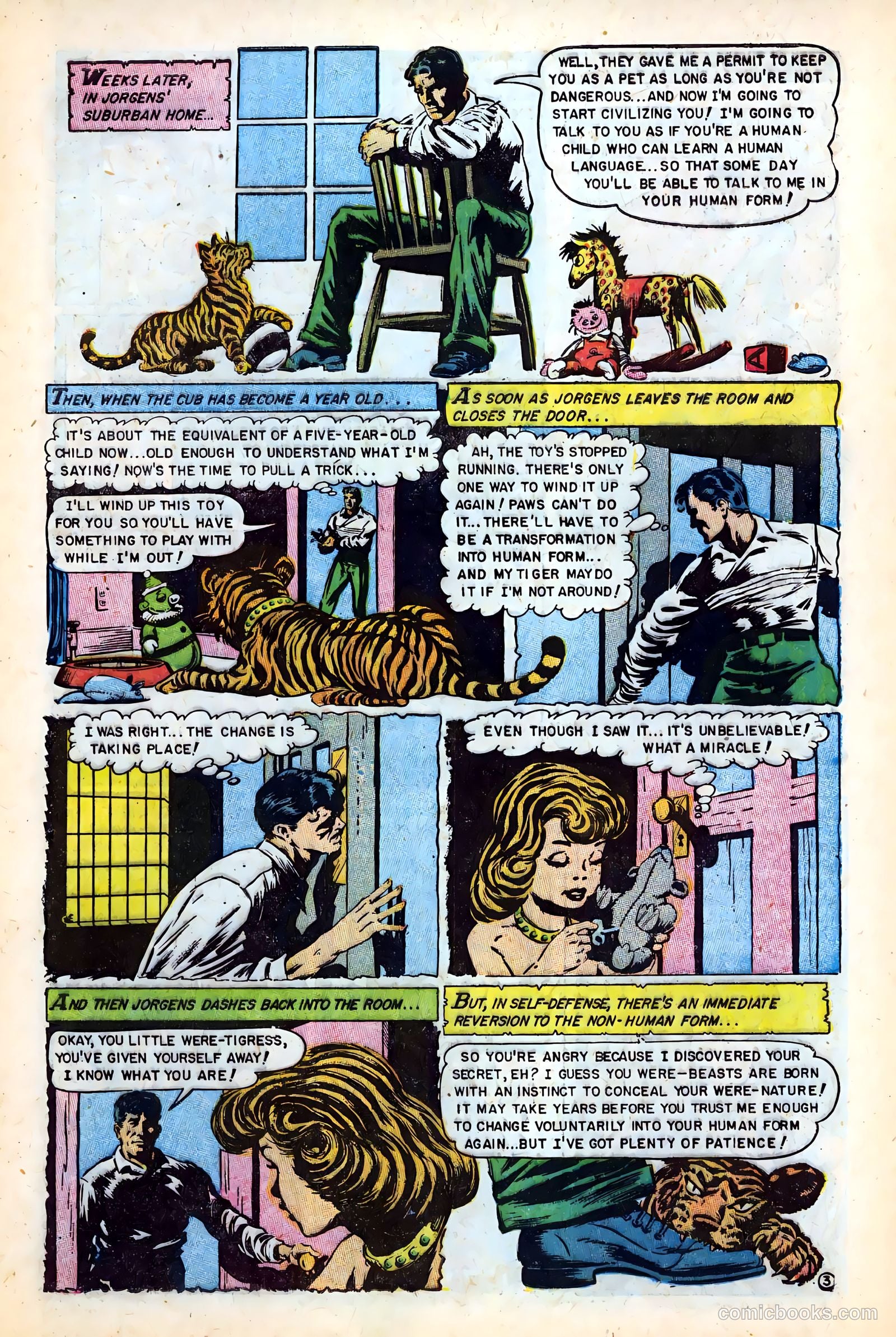 Web of Mystery #22 (1954) — page 5 of 36