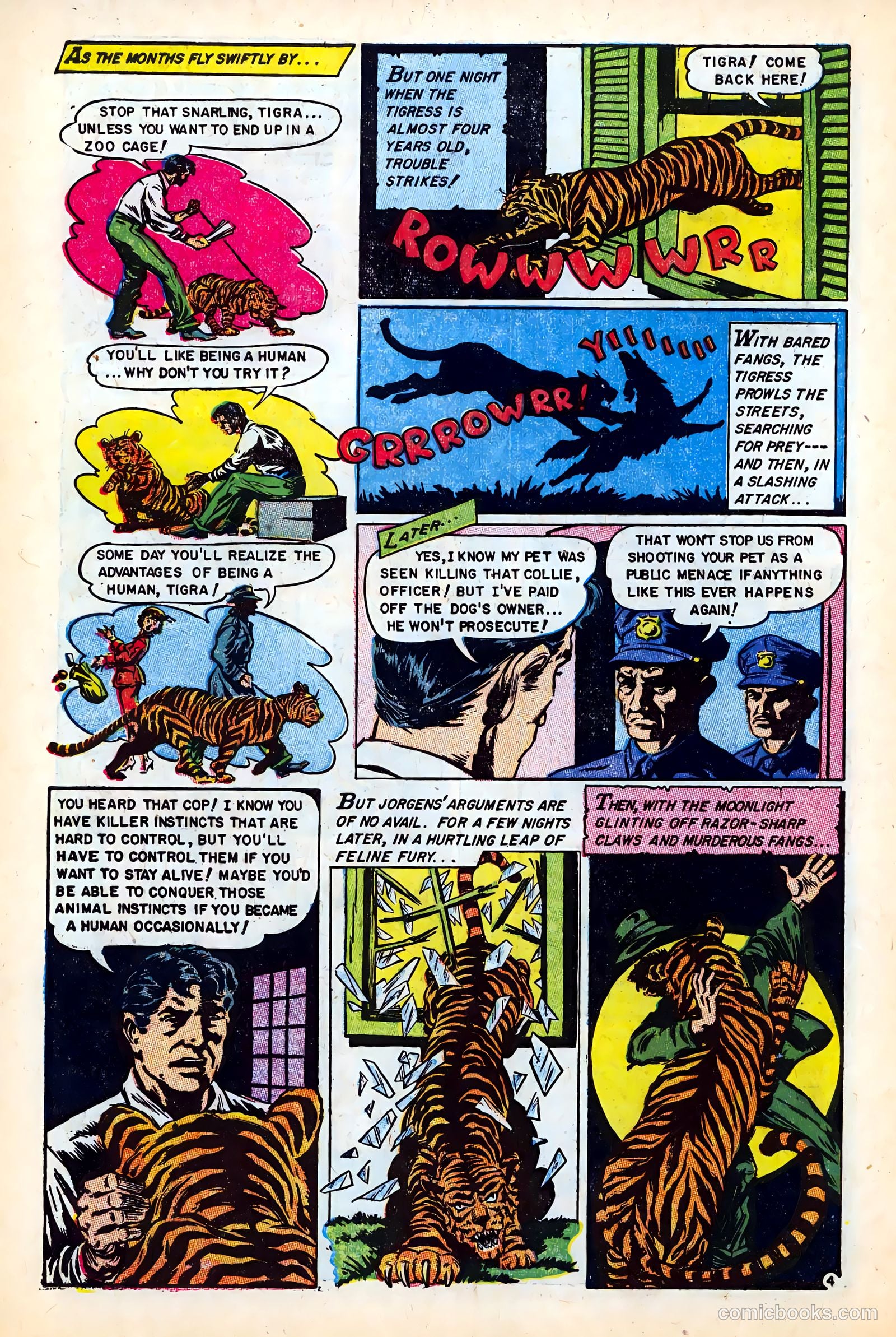 Web of Mystery #22 (1954) — page 6 of 36