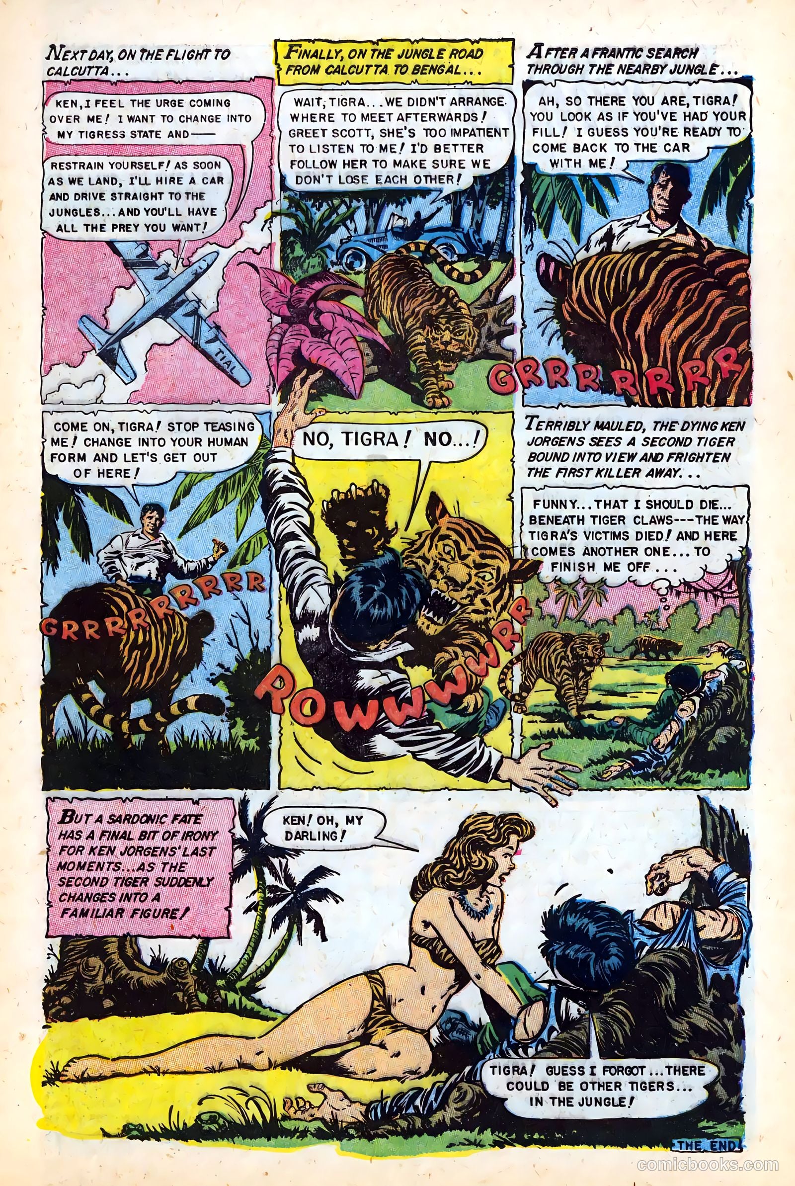 Web of Mystery #22 (1954) — page 9 of 36