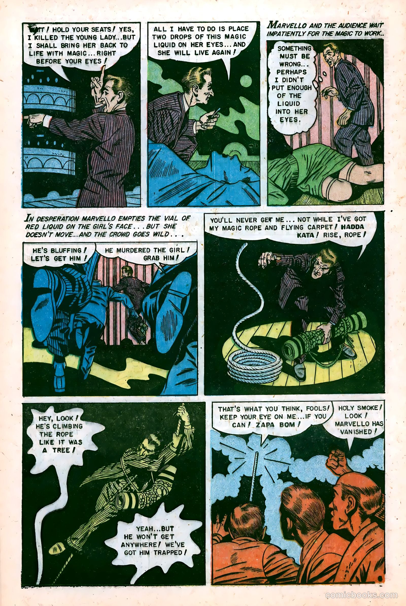 Web of Mystery #22 (1954) — page 16 of 36