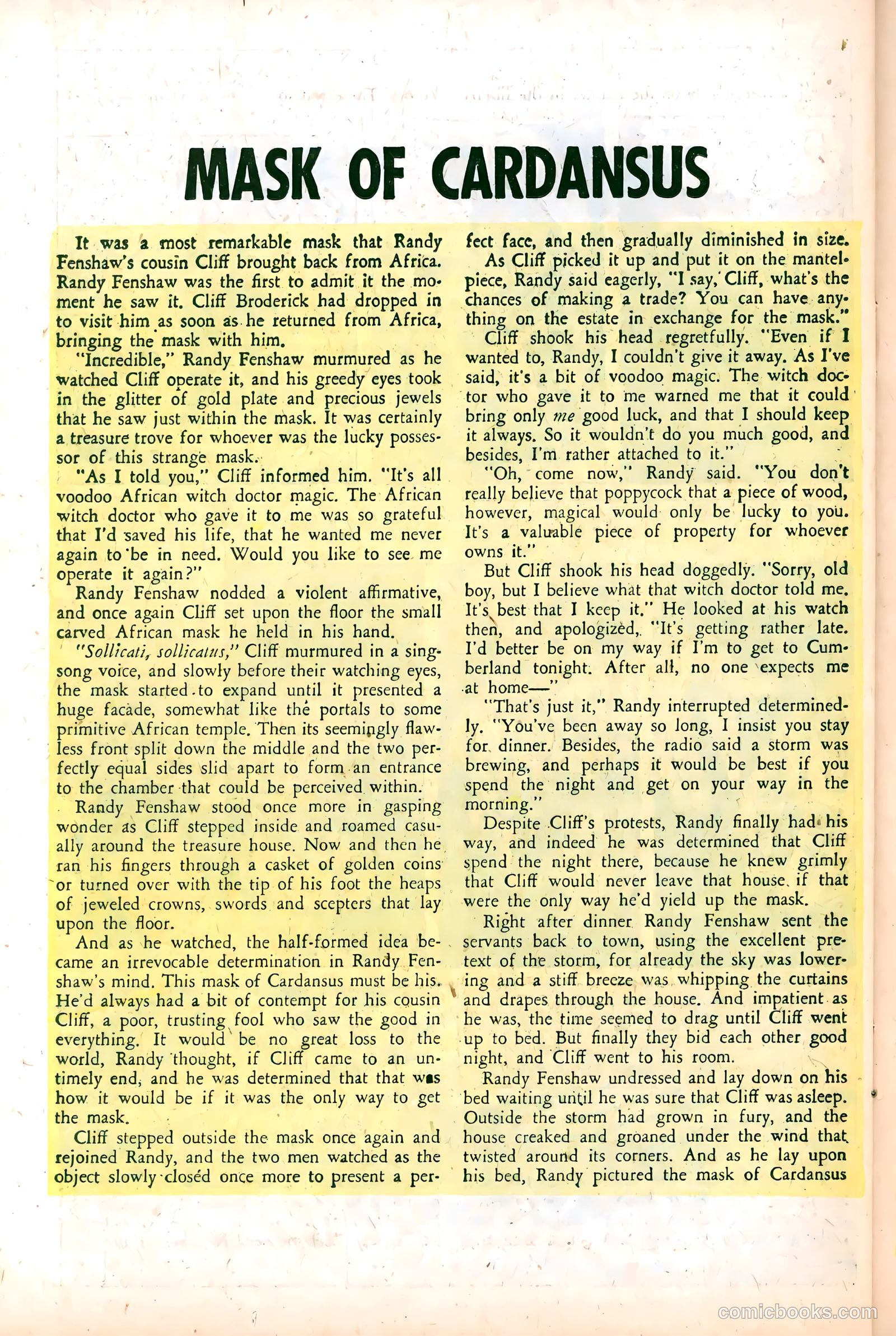 Web of Mystery #22 (1954) — page 26 of 36