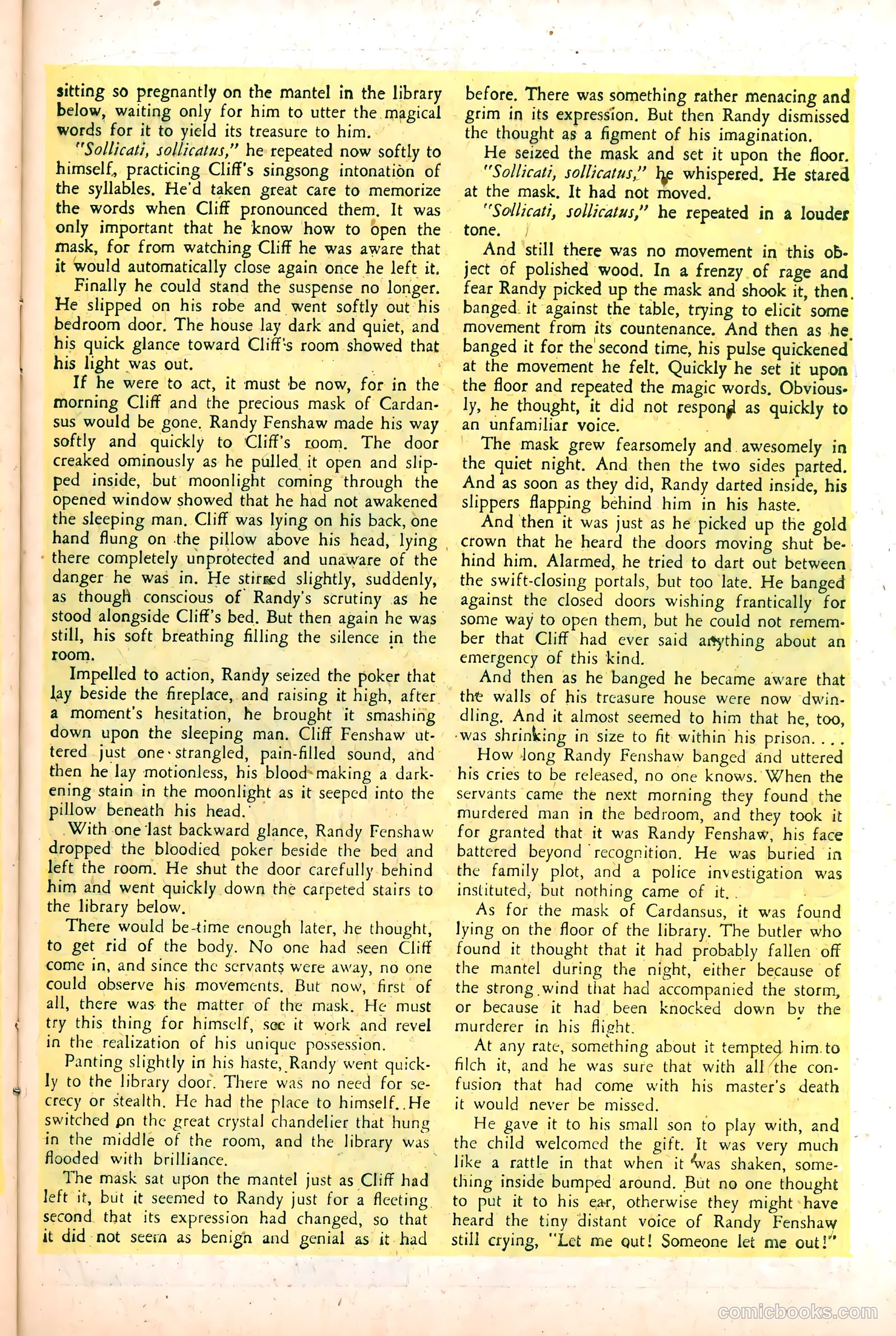 Web of Mystery #22 (1954) — page 27 of 36