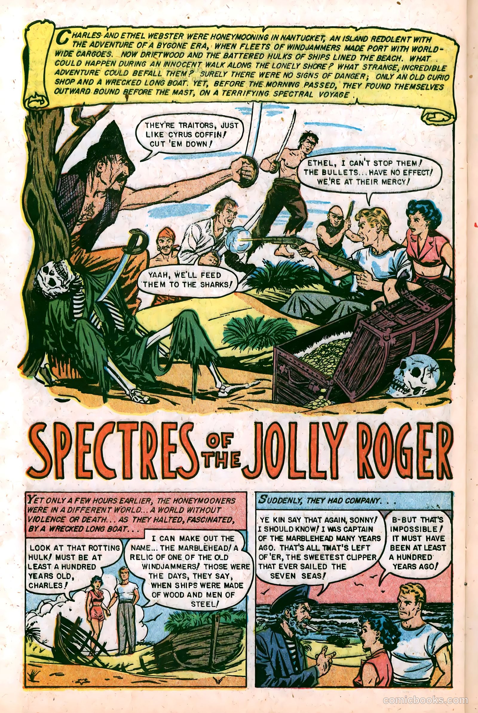 Web of Mystery #22 (1954) — page 28 of 36