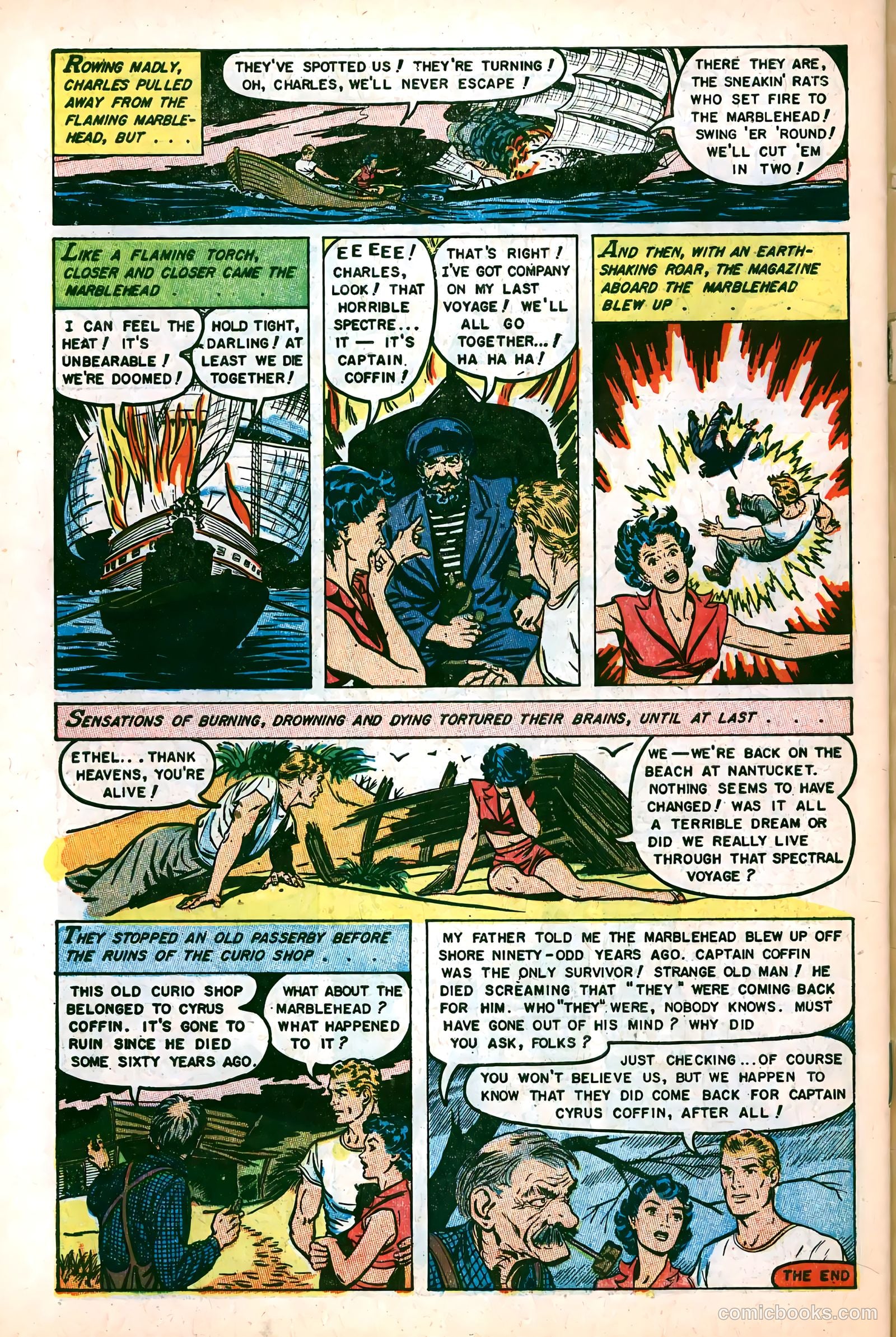Web of Mystery #22 (1954) — page 34 of 36