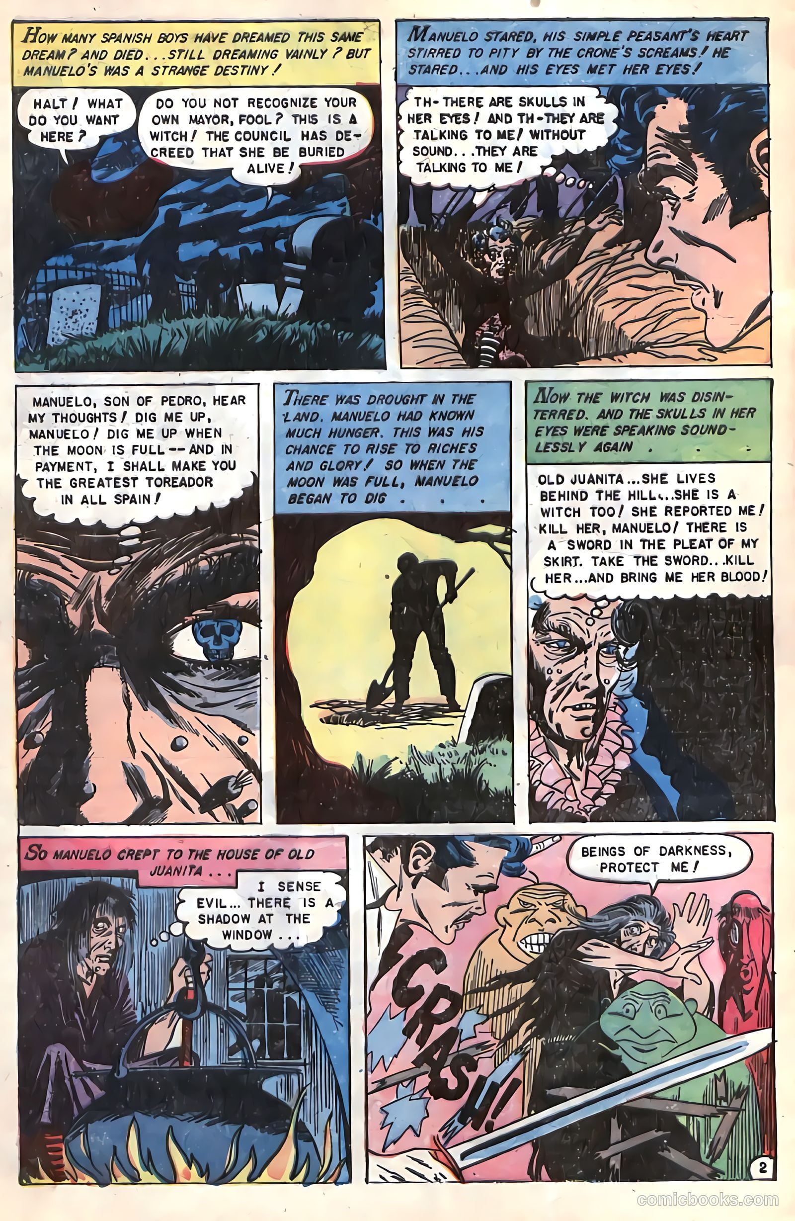 Web of Mystery #23 (1954) — page 4 of 36