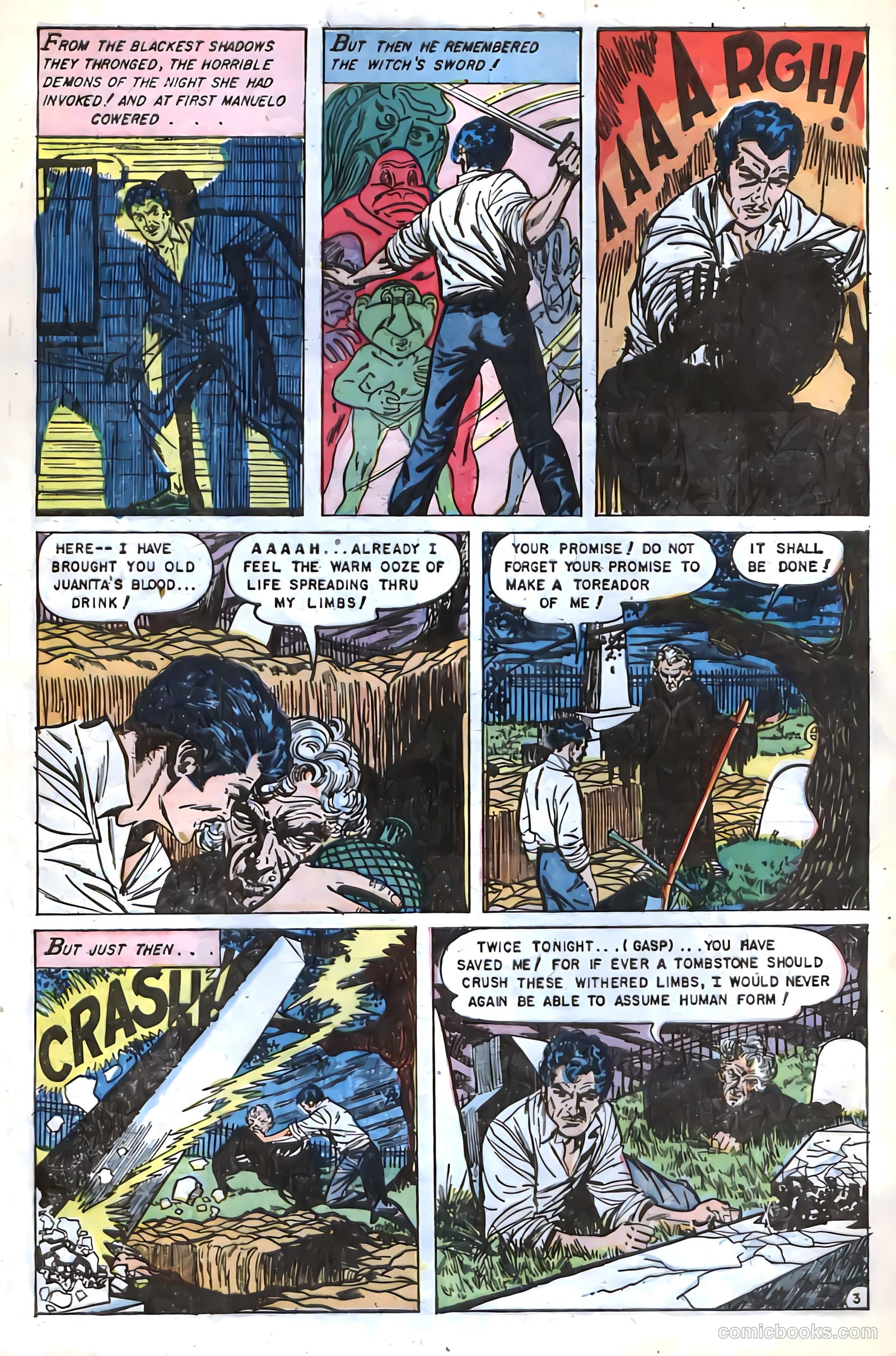 Web of Mystery #23 (1954) — page 5 of 36