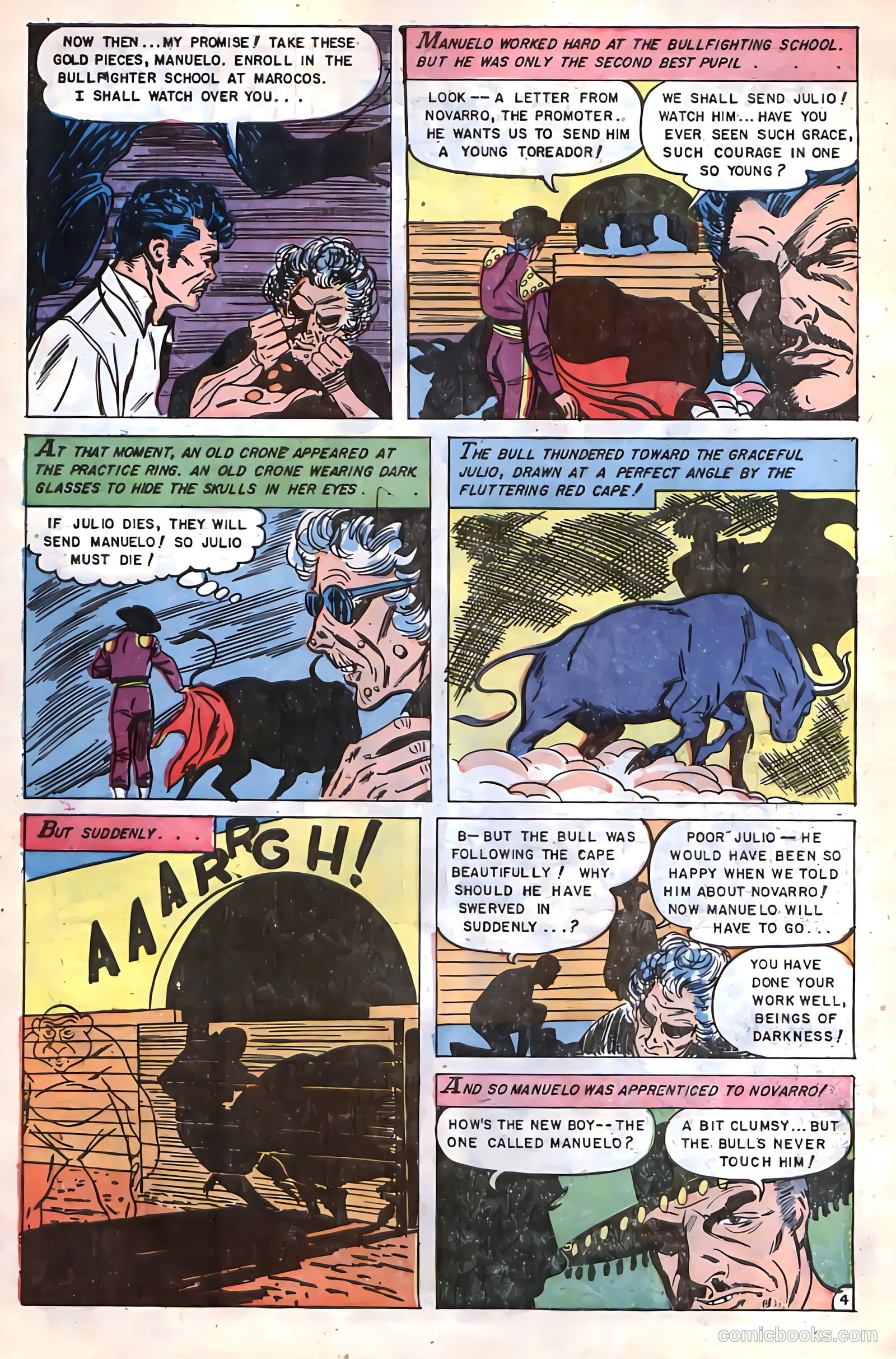 Web of Mystery #23 (1954) — page 6 of 36
