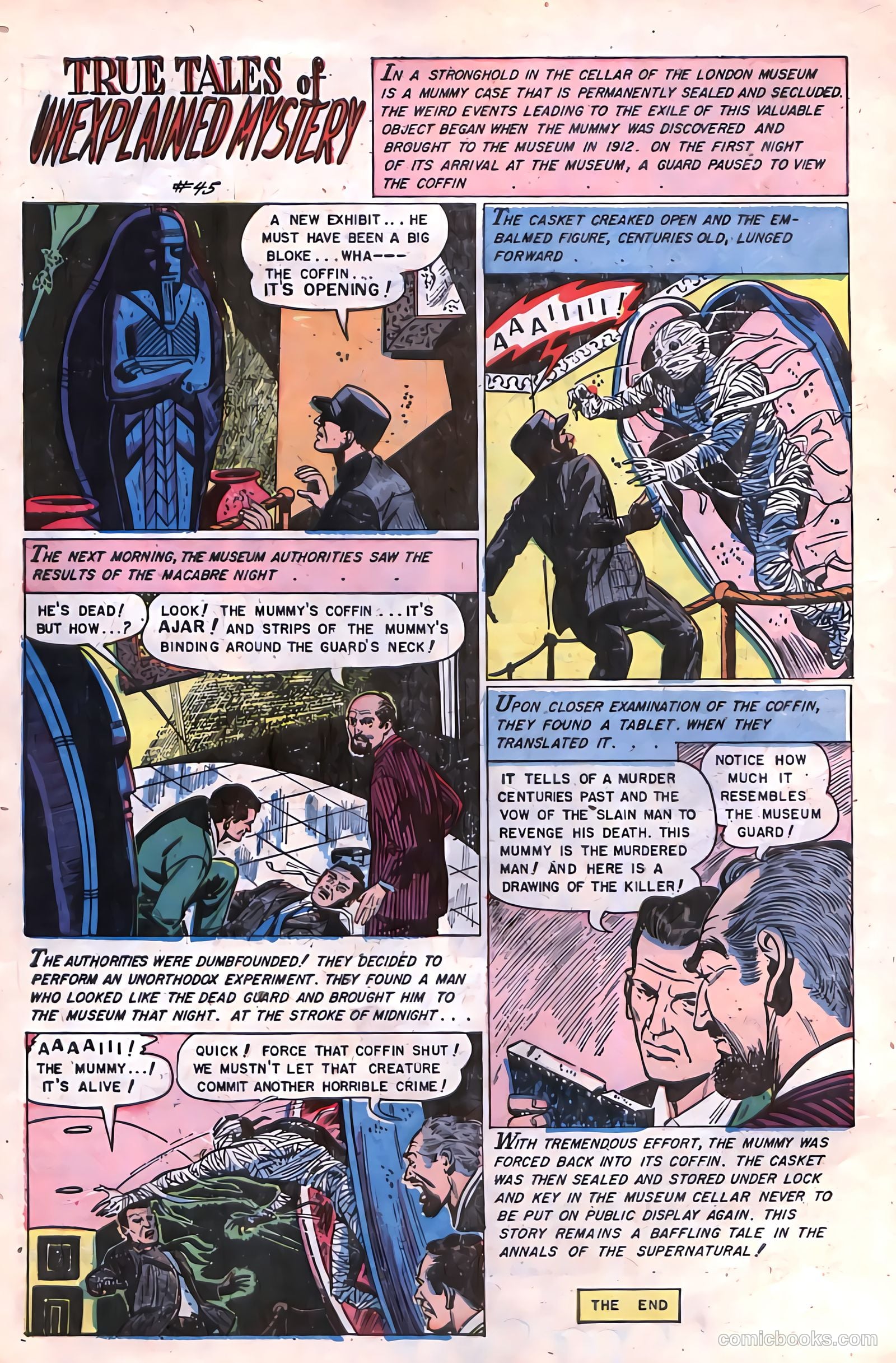 Web of Mystery #23 (1954) — page 10 of 36