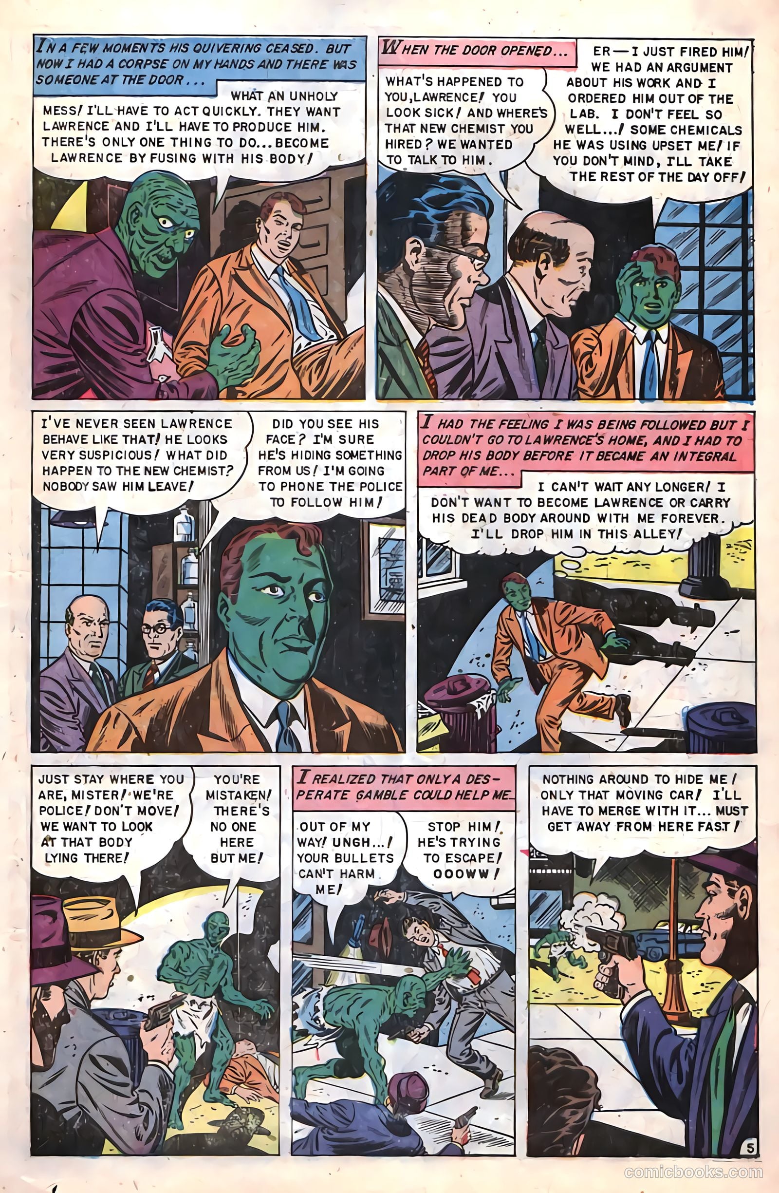 Web of Mystery #23 (1954) — page 15 of 36
