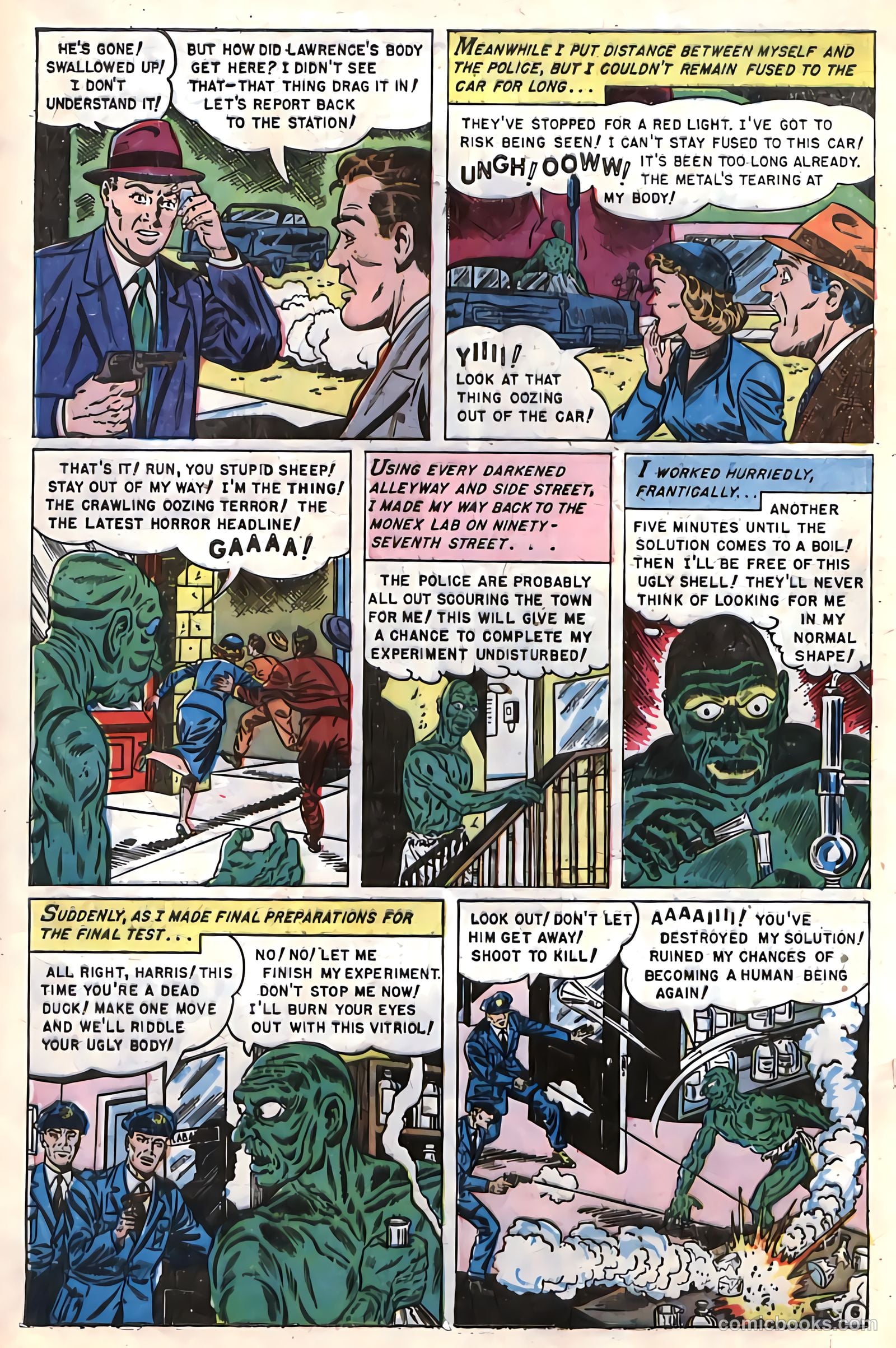 Web of Mystery #23 (1954) — page 16 of 36