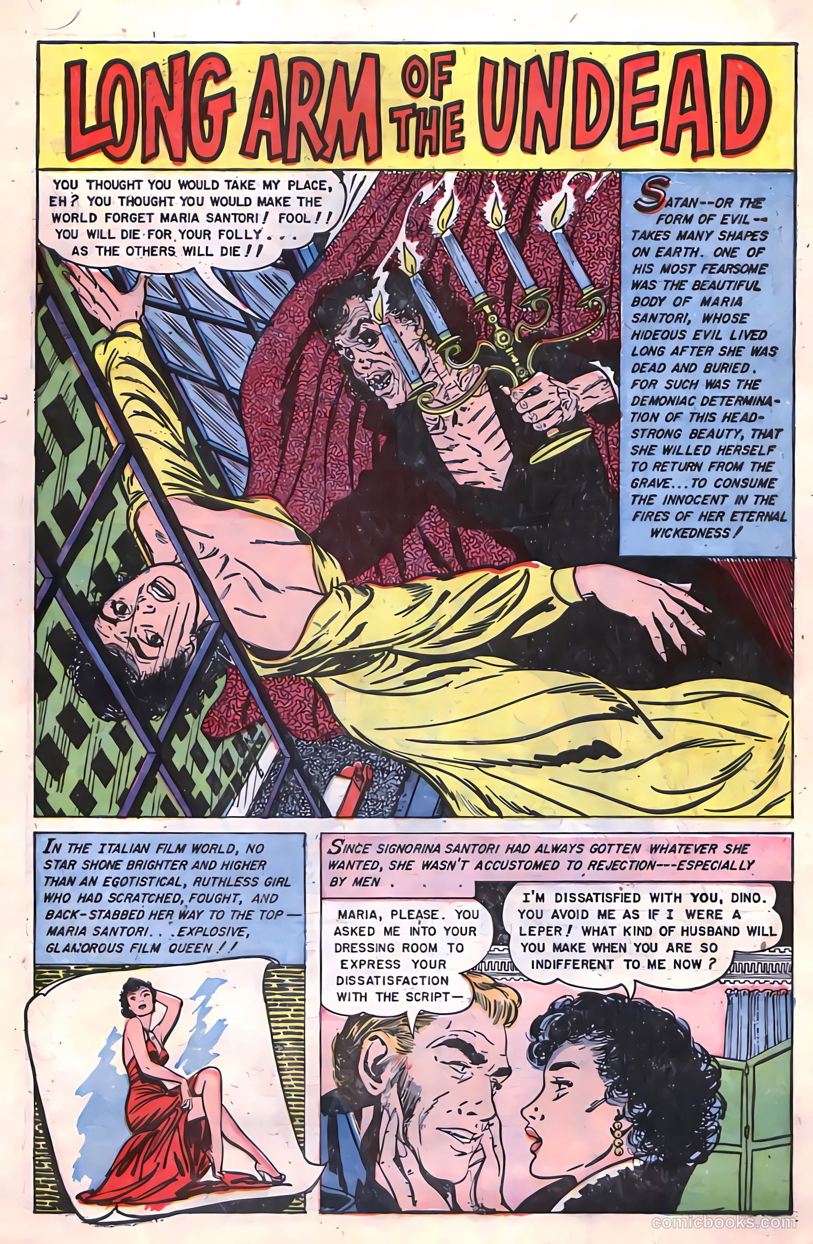 Web of Mystery #23 (1954) — page 19 of 36