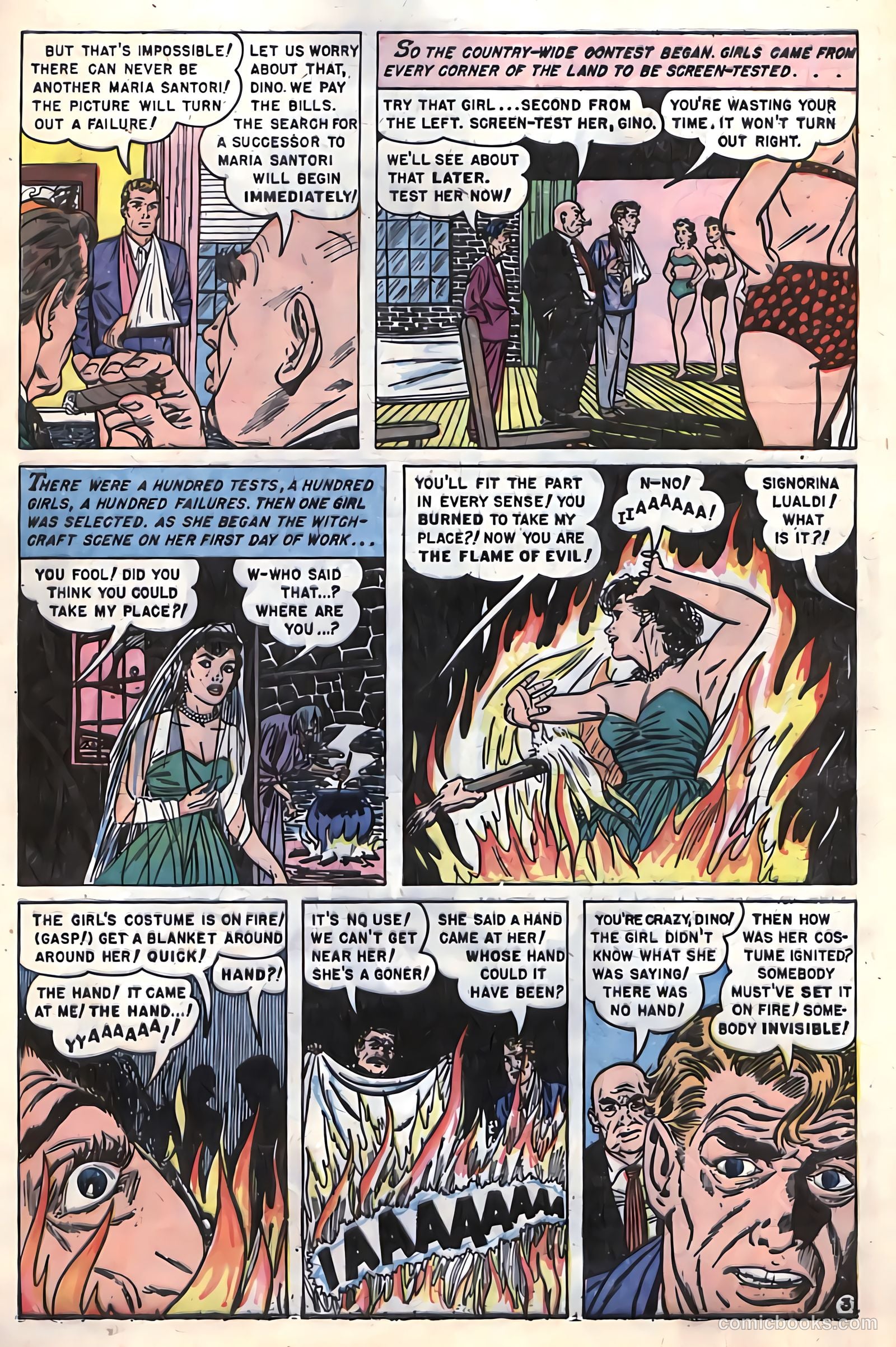 Web of Mystery #23 (1954) — page 21 of 36