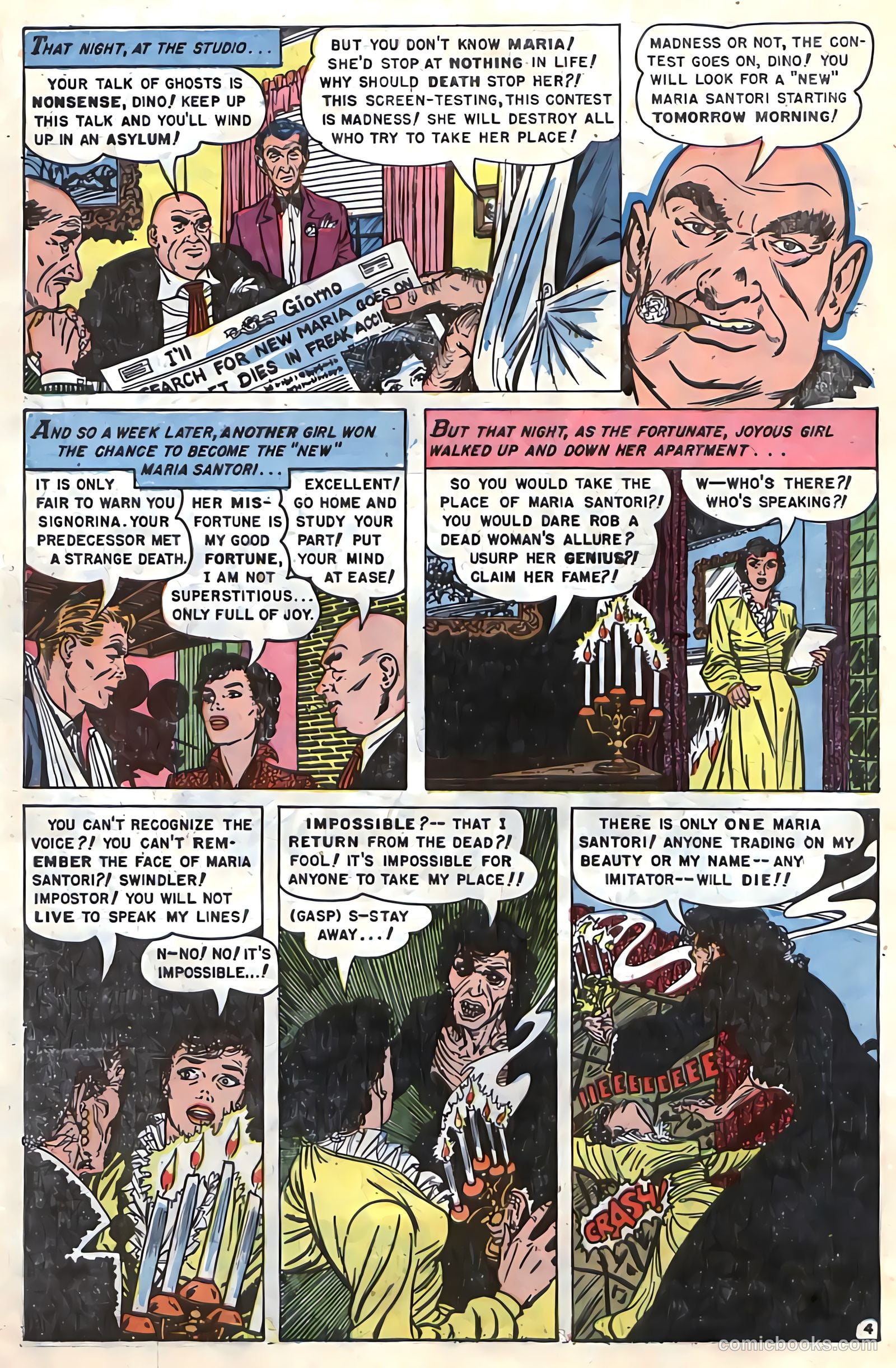 Web of Mystery #23 (1954) — page 22 of 36