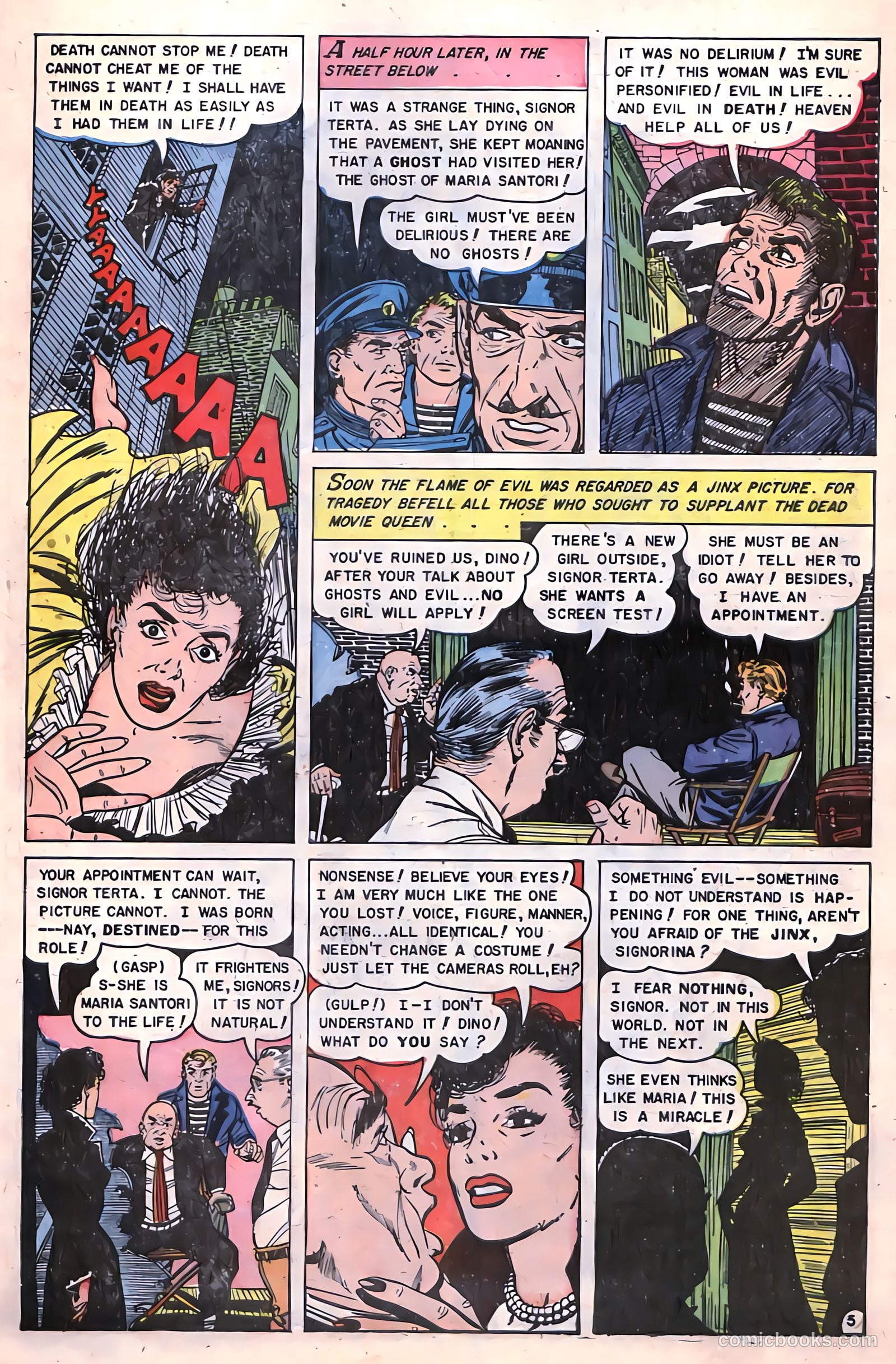Web of Mystery #23 (1954) — page 23 of 36