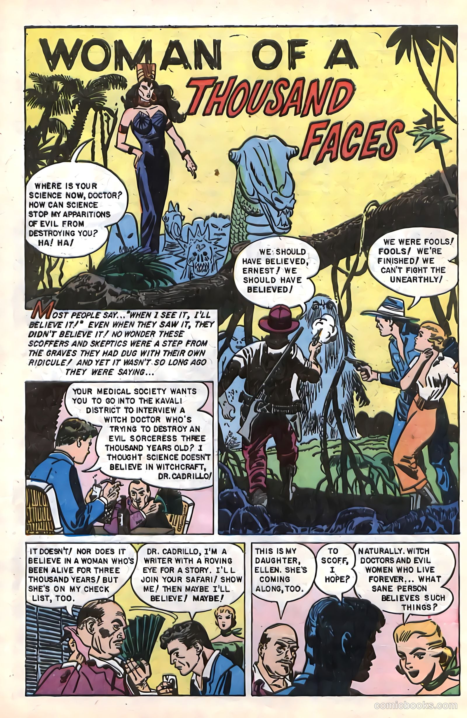 Web of Mystery #23 (1954) — page 28 of 36