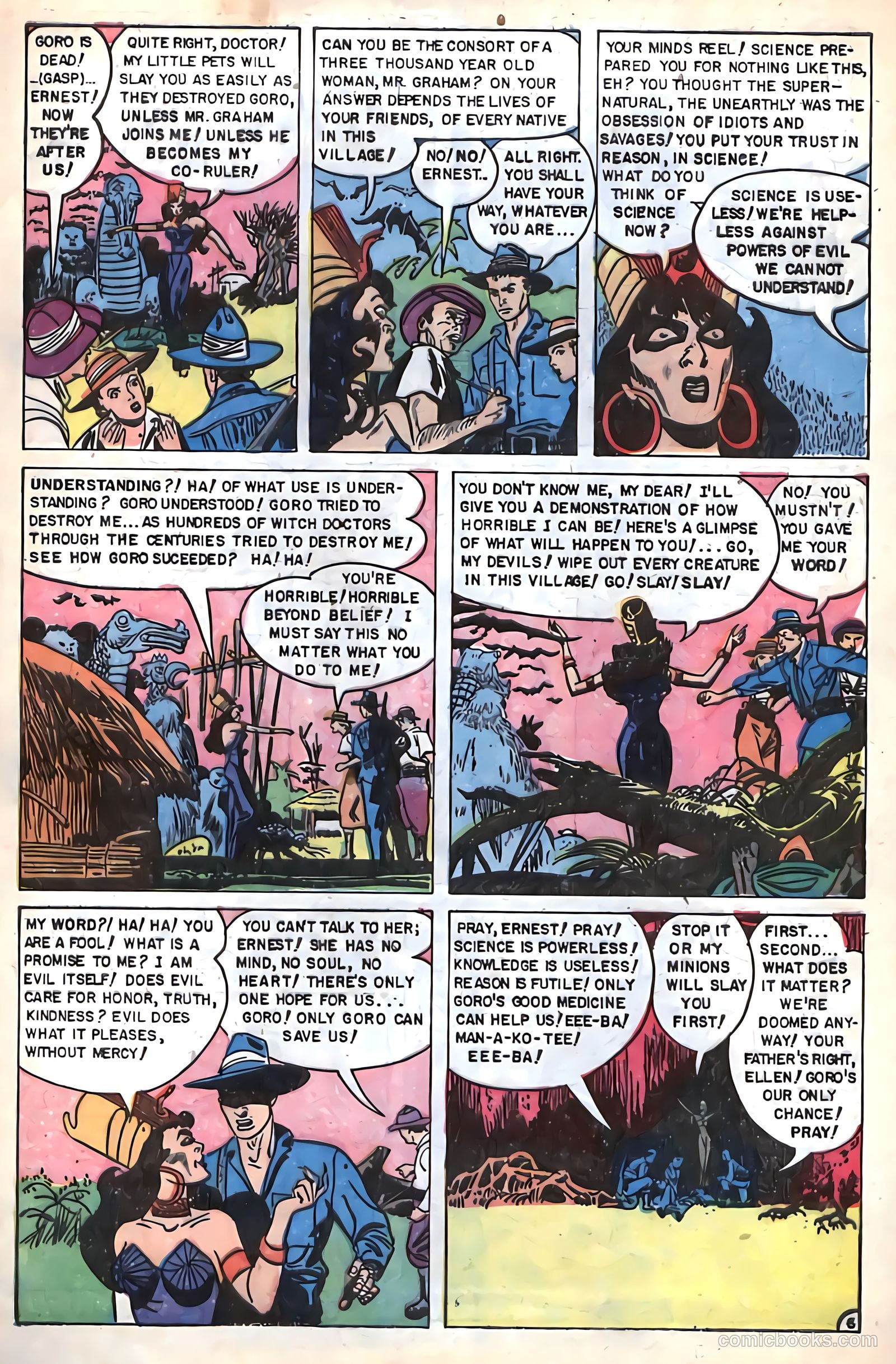 Web of Mystery #23 (1954) — page 33 of 36