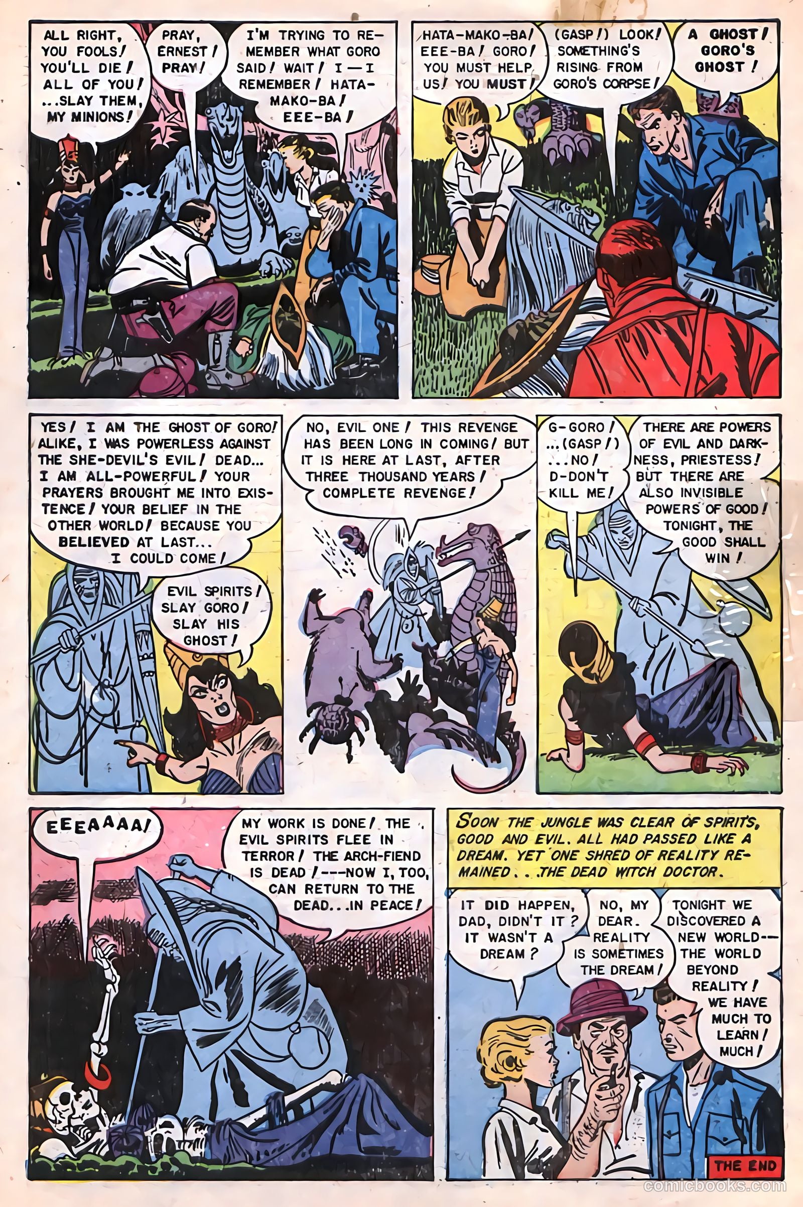 Web of Mystery #23 (1954) — page 34 of 36