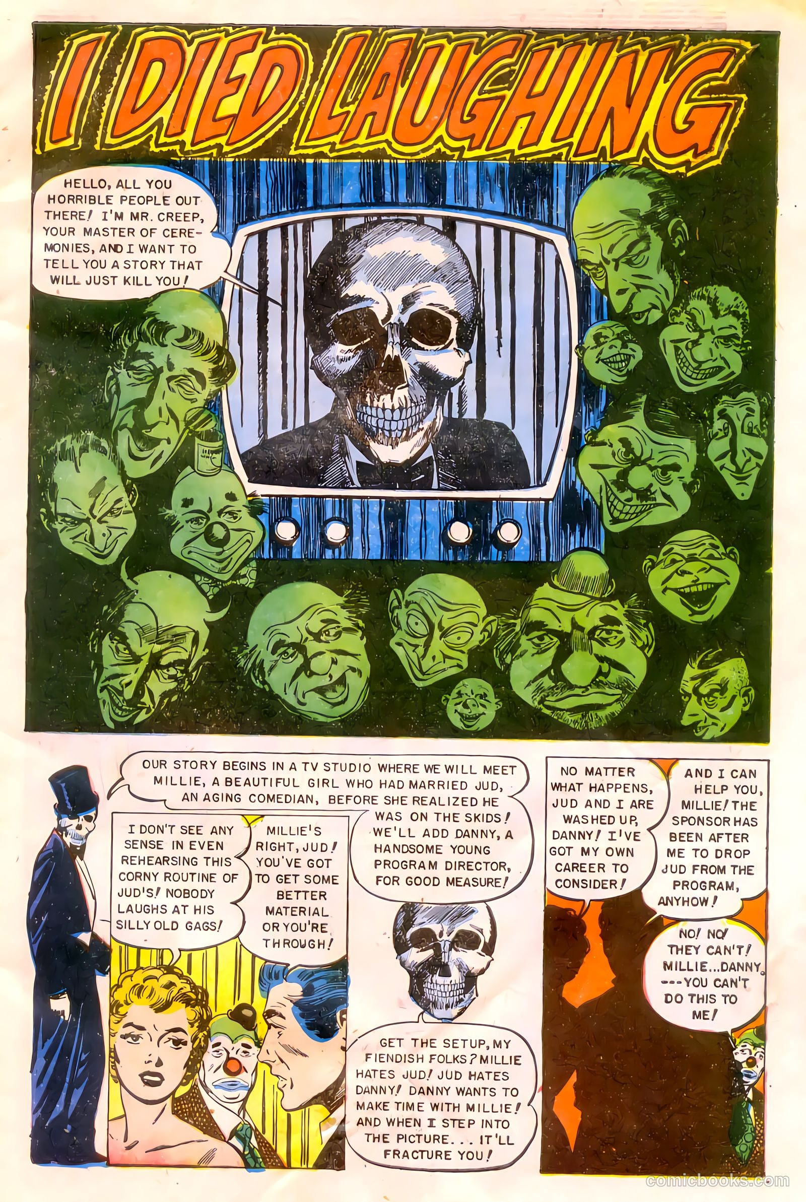 Web of Mystery #24 (1954) — page 3 of 36