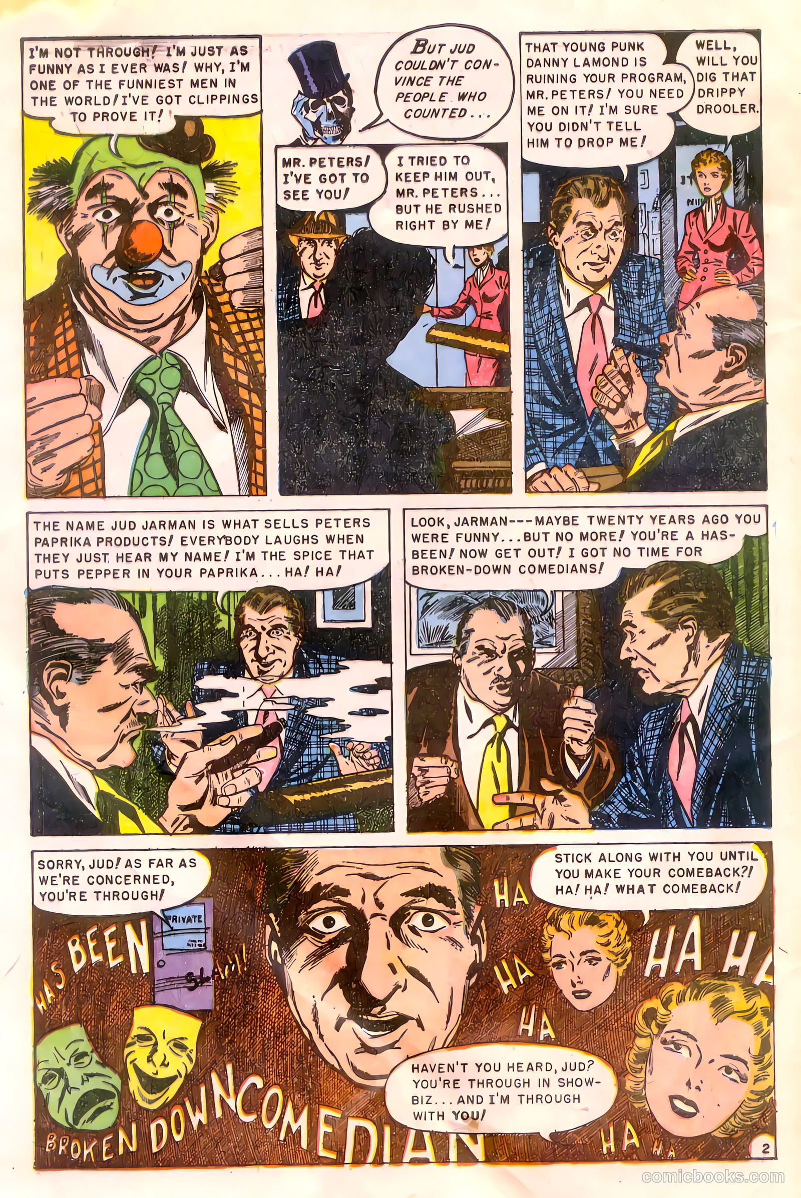 Web of Mystery #24 (1954) — page 4 of 36