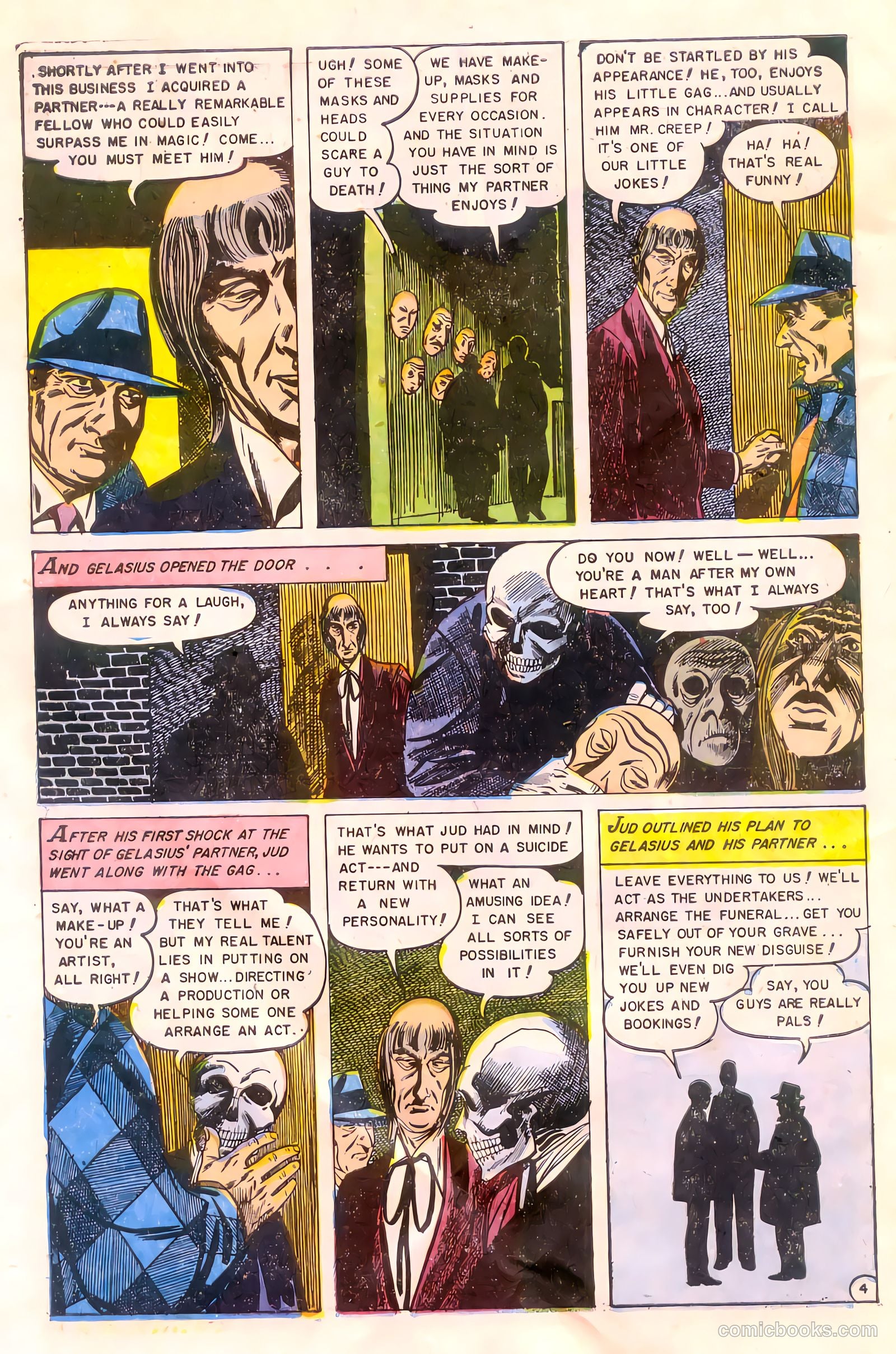 Web of Mystery #24 (1954) — page 6 of 36