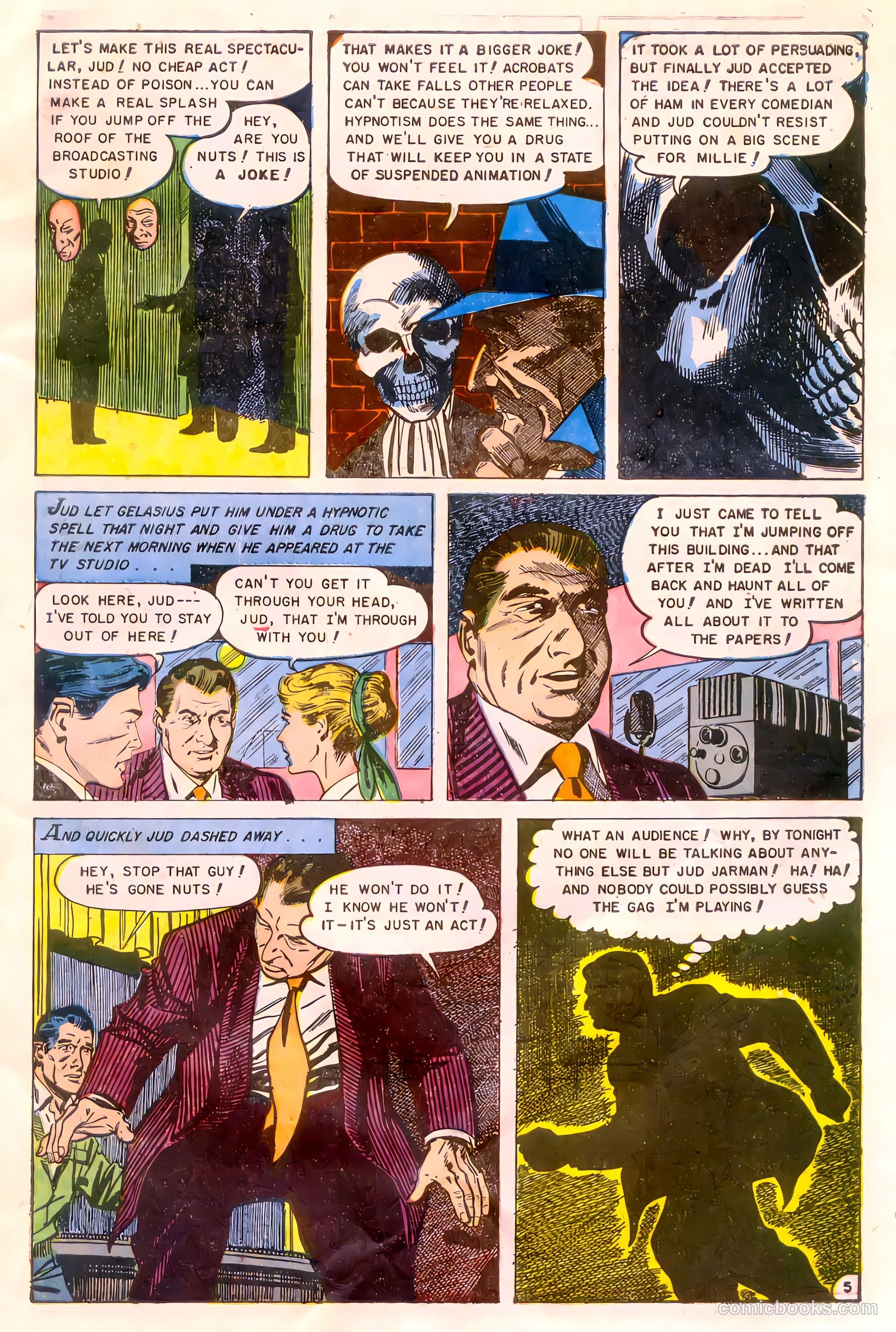 Web of Mystery #24 (1954) — page 7 of 36