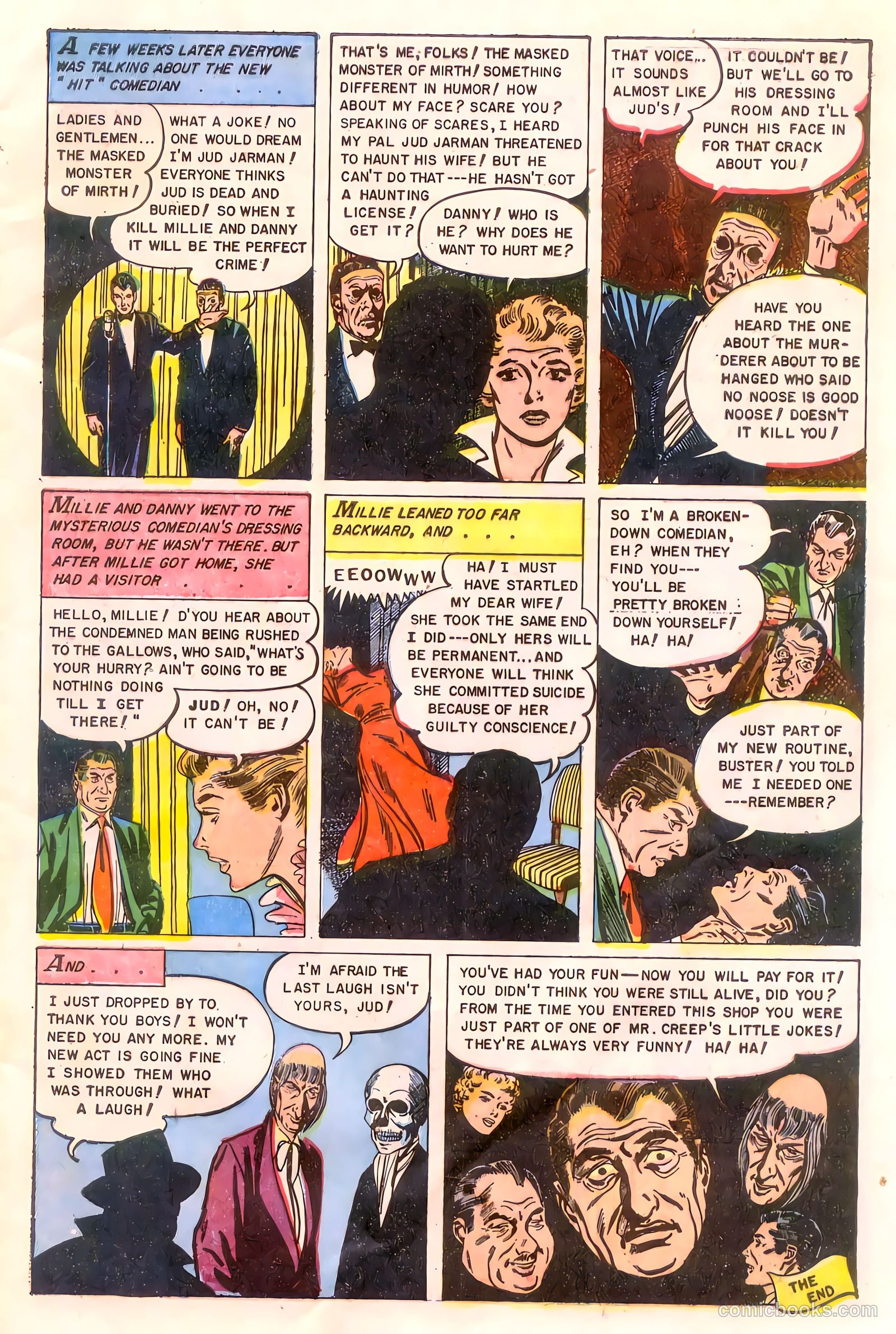 Web of Mystery #24 (1954) — page 9 of 36