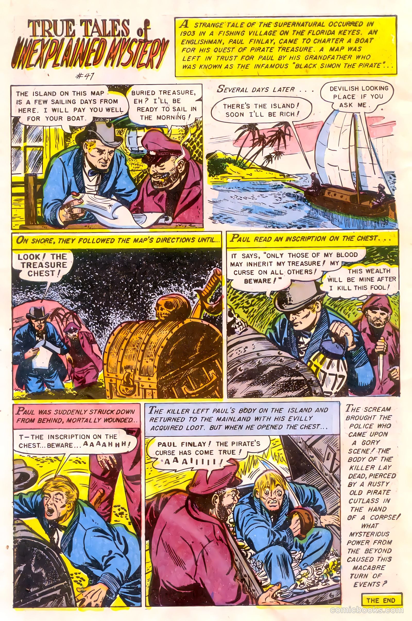 Web of Mystery #24 (1954) — page 10 of 36