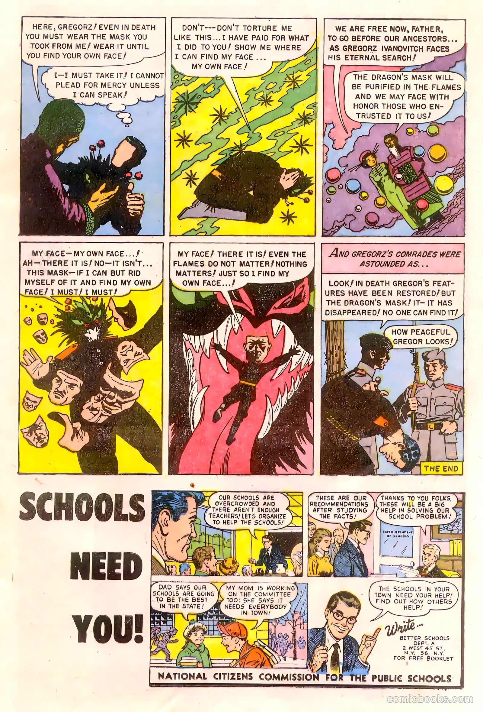 Web of Mystery #24 (1954) — page 17 of 36