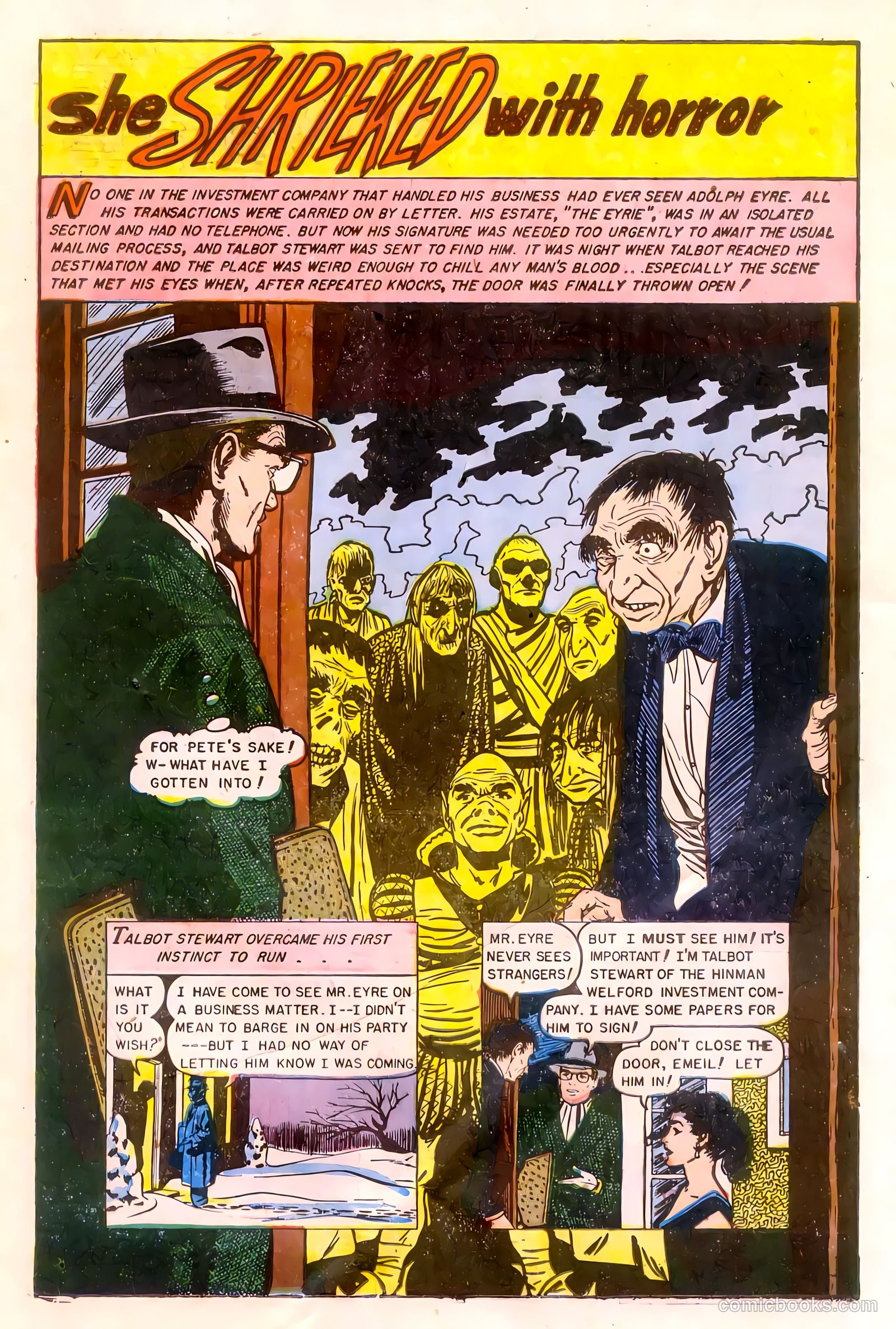 Web of Mystery #24 (1954) — page 19 of 36