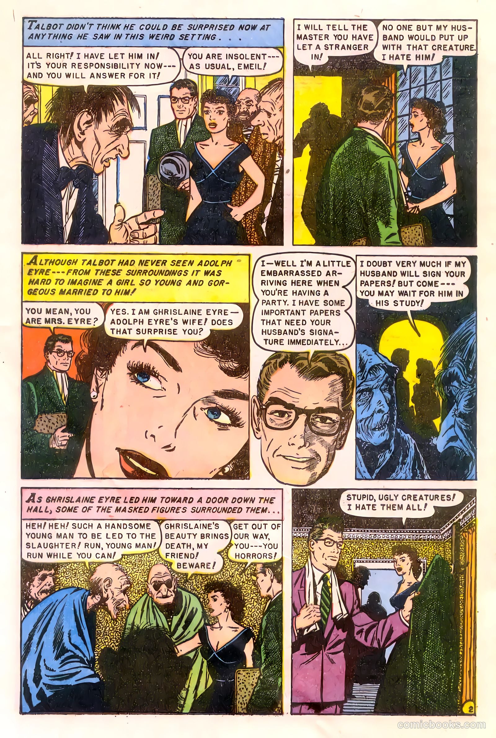 Web of Mystery #24 (1954) — page 20 of 36