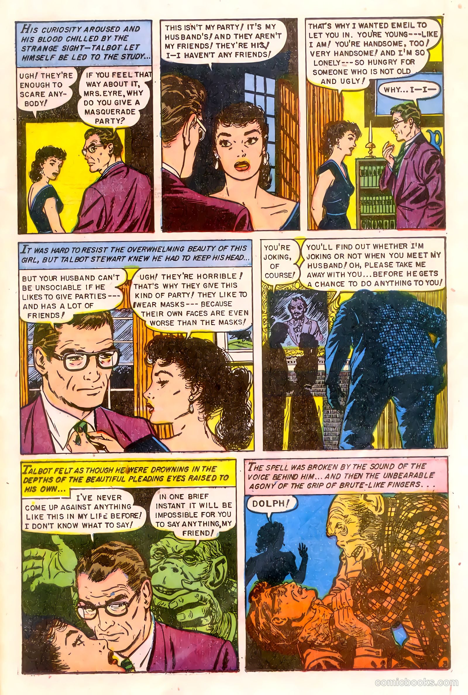 Web of Mystery #24 (1954) — page 21 of 36