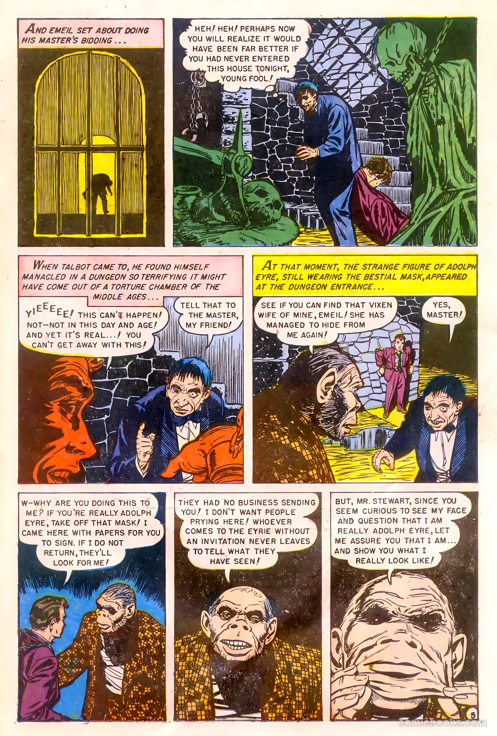 Web of Mystery #24 (1954) — page 23 of 36