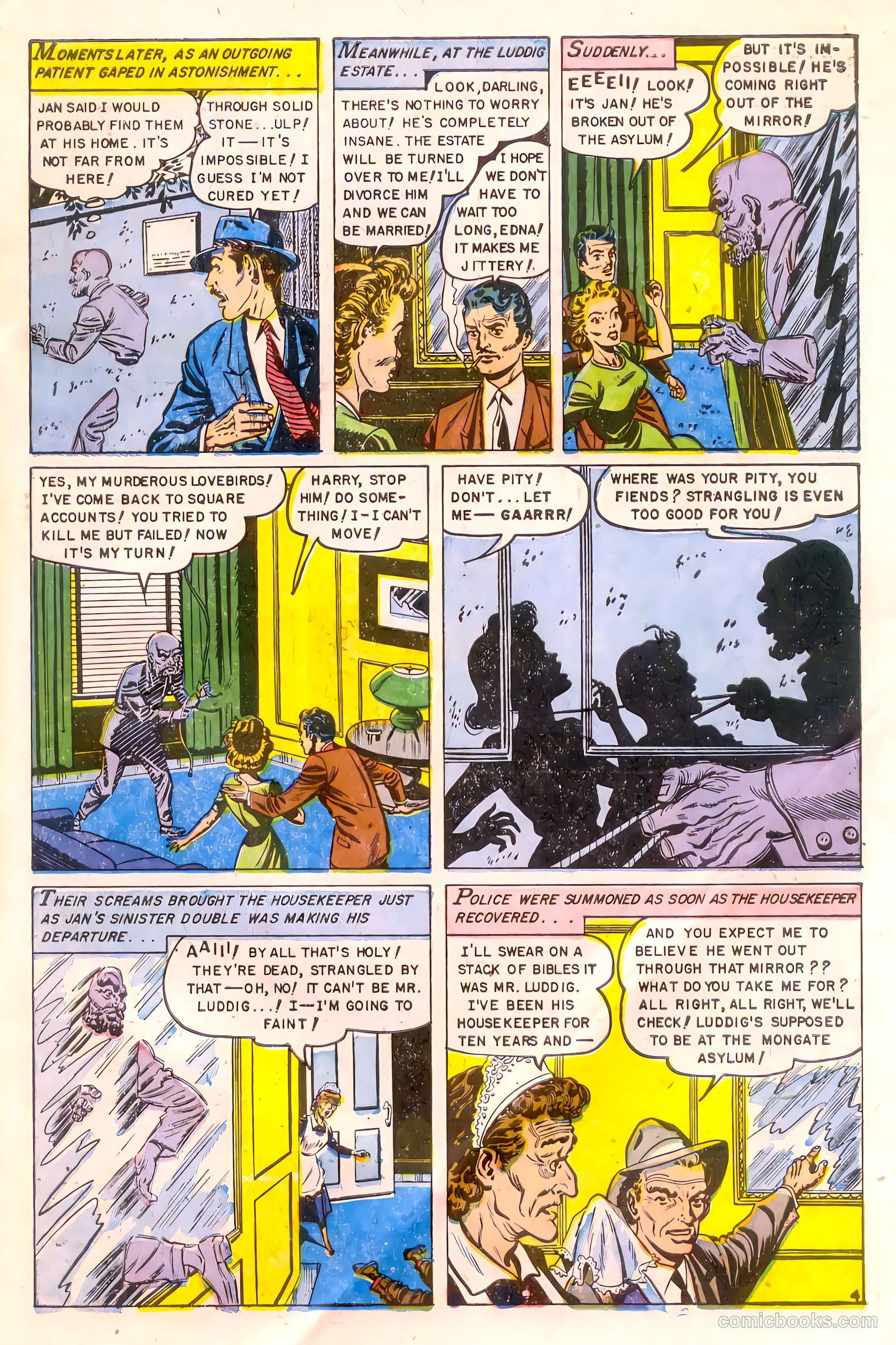 Web of Mystery #24 (1954) — page 31 of 36