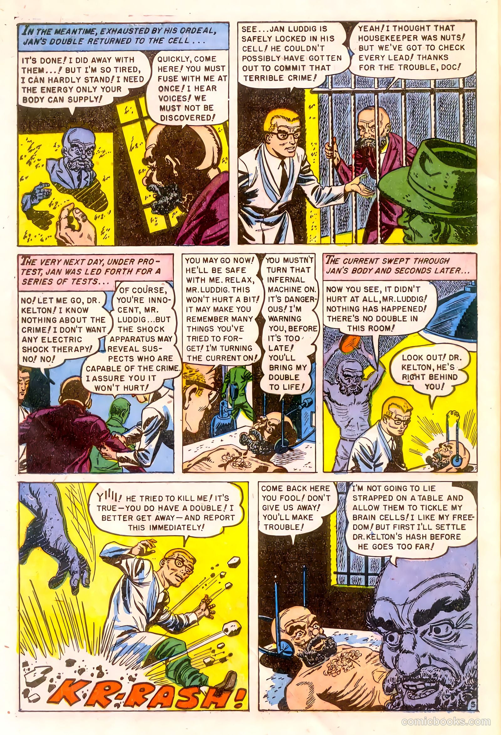 Web of Mystery #24 (1954) — page 32 of 36