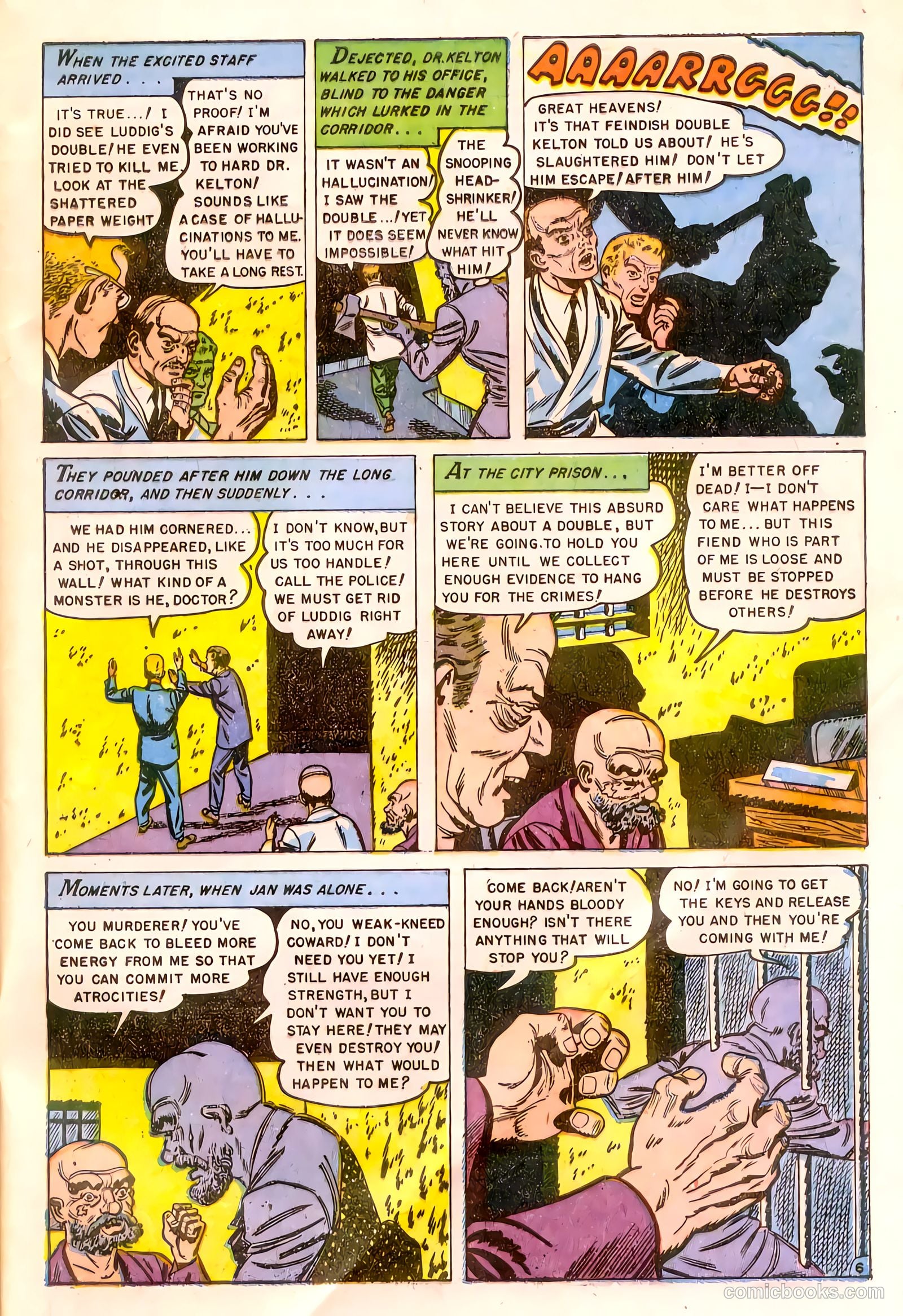 Web of Mystery #24 (1954) — page 33 of 36