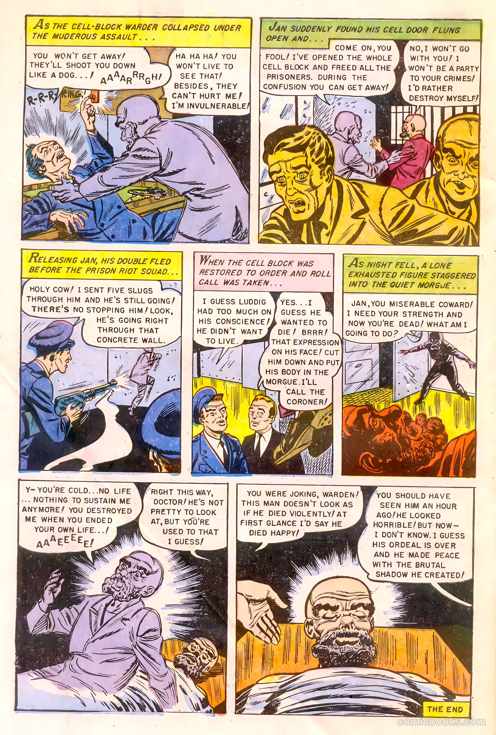Web of Mystery #24 (1954) — page 34 of 36