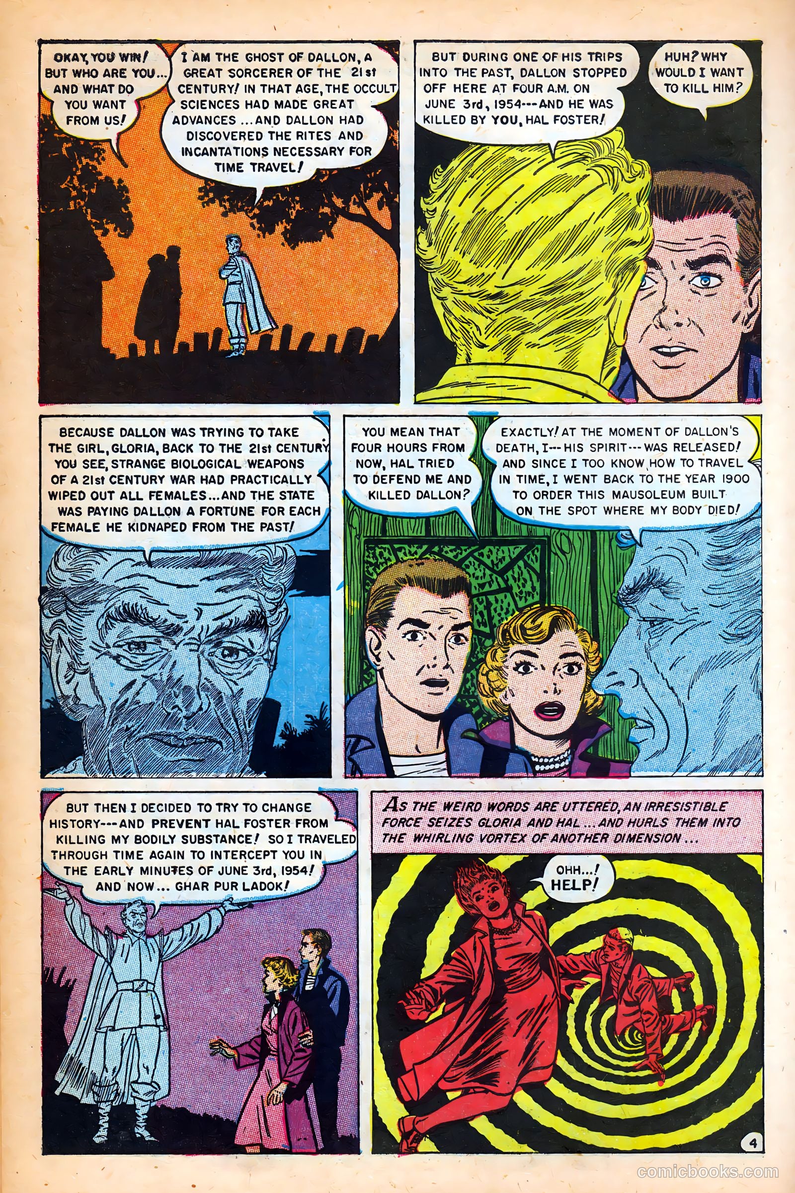 Web of Mystery #25 (1954) — page 6 of 36