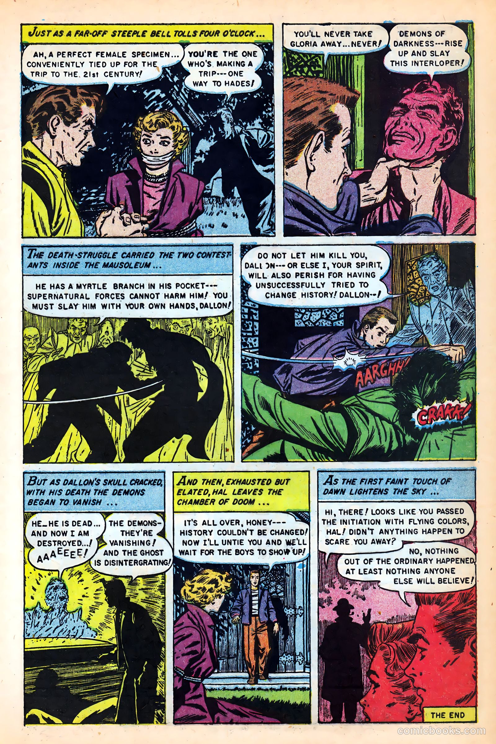 Web of Mystery #25 (1954) — page 9 of 36