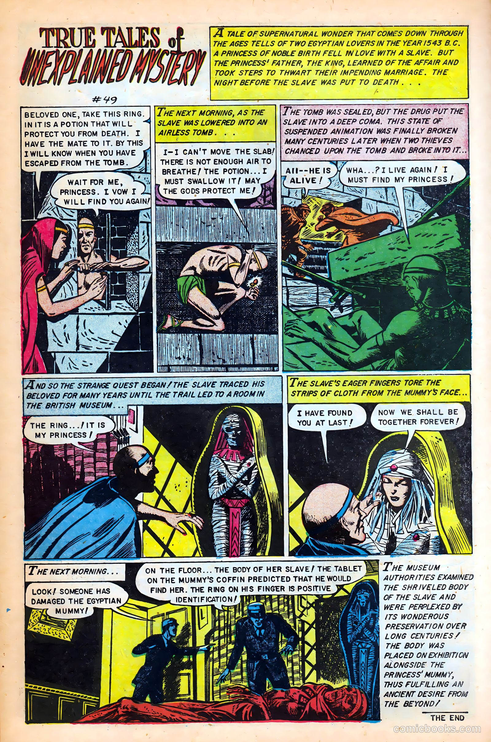 Web of Mystery #25 (1954) — page 10 of 36
