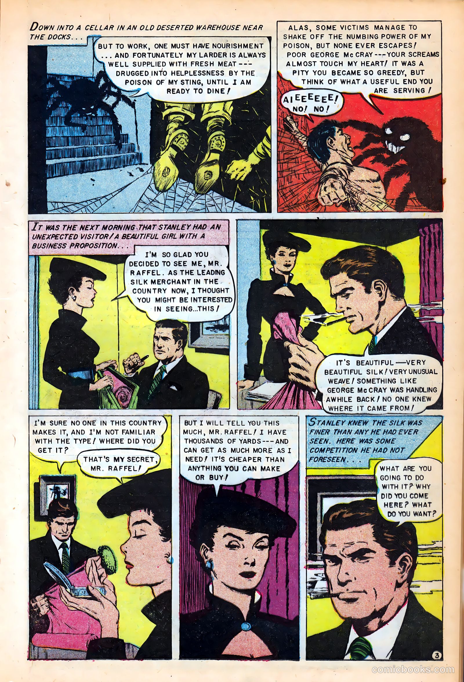 Web of Mystery #25 (1954) — page 13 of 36